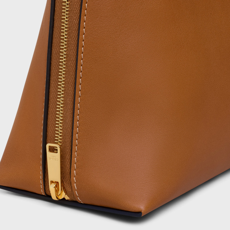 LARGE COSMETIC POUCH IN SMOOTH CALFSKIN 4