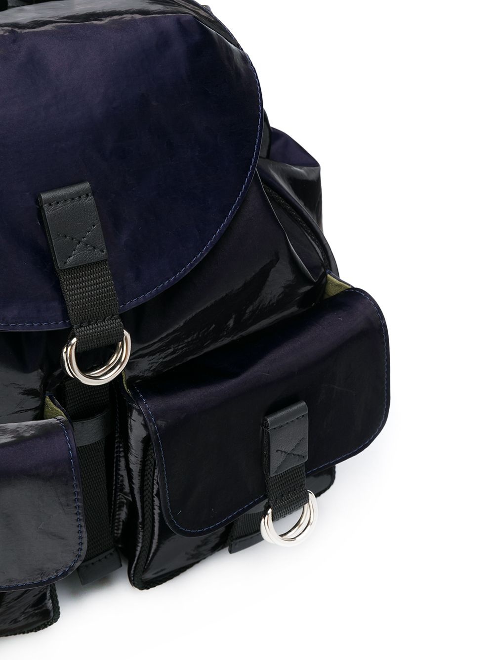 buckled pocket patent backpack - 4