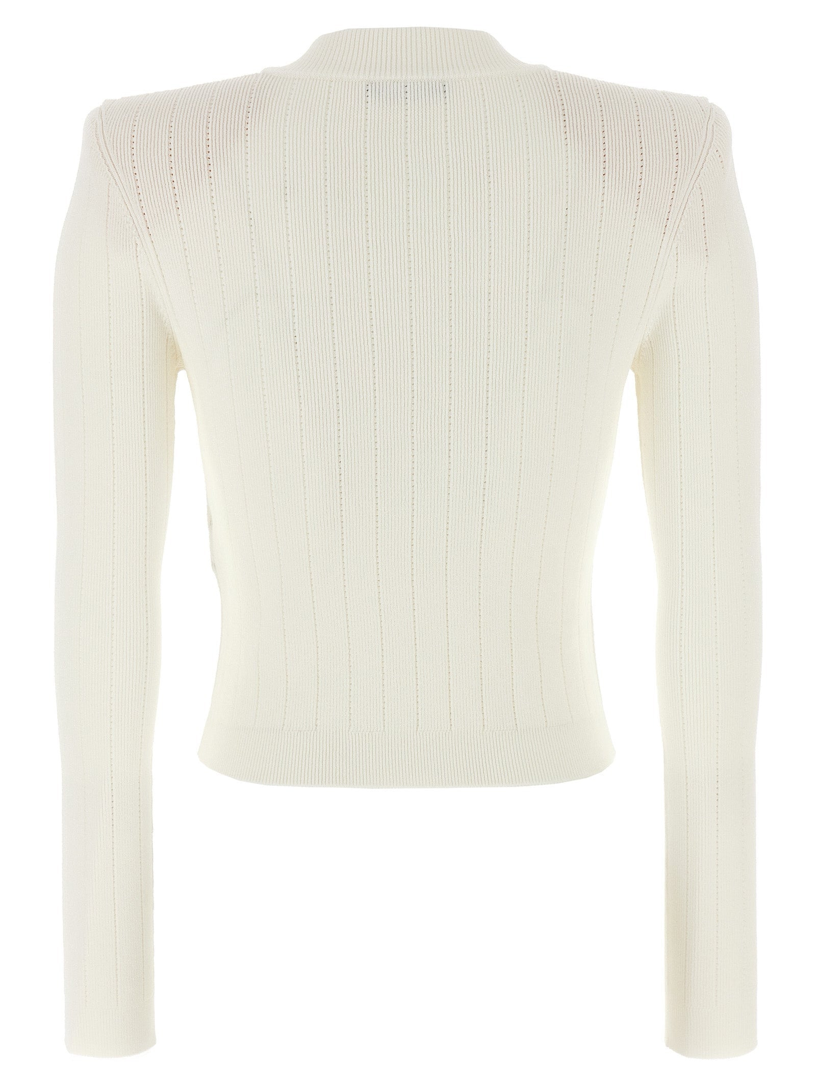 Balmain Women Logo Buttons Cardigan - 2