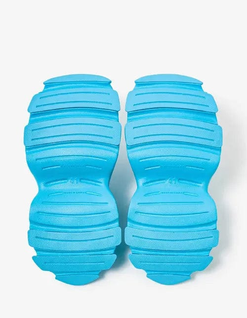Balenciaga Blue HD Mules - 6
