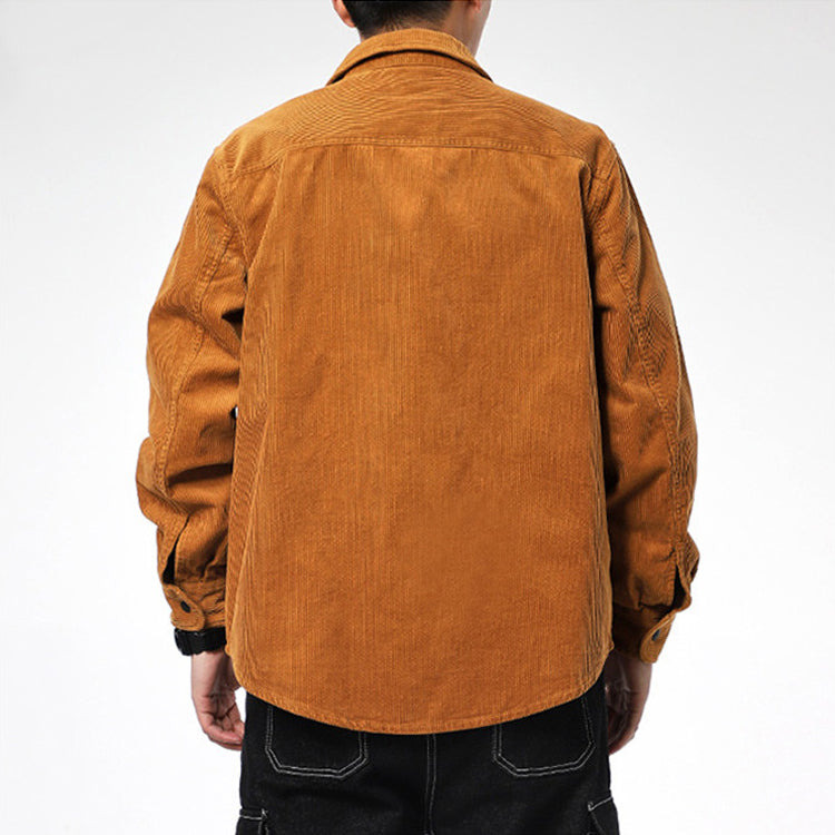 Converse Overhead Shirt Jacket 'Brown' 10019954-A10 - 4