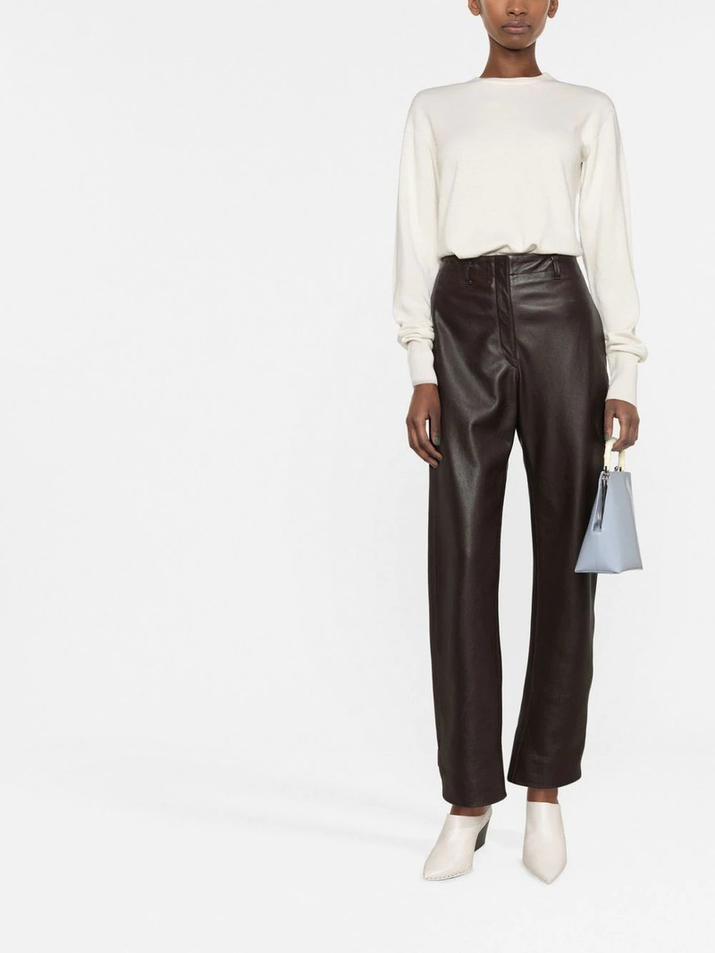 Jil Sander ribbed-knit cashmere jumper outlook
