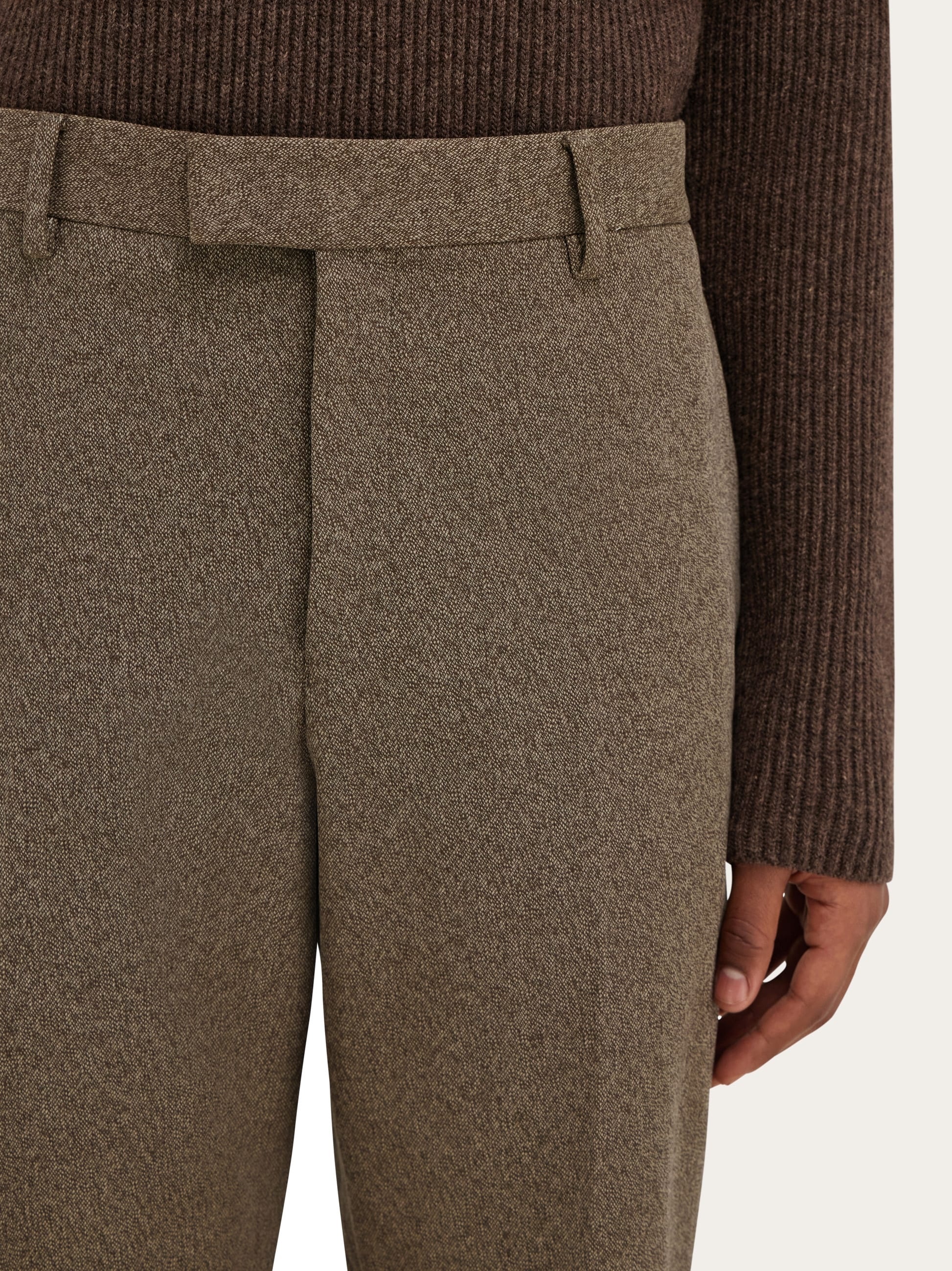 Flat front trouser - 5