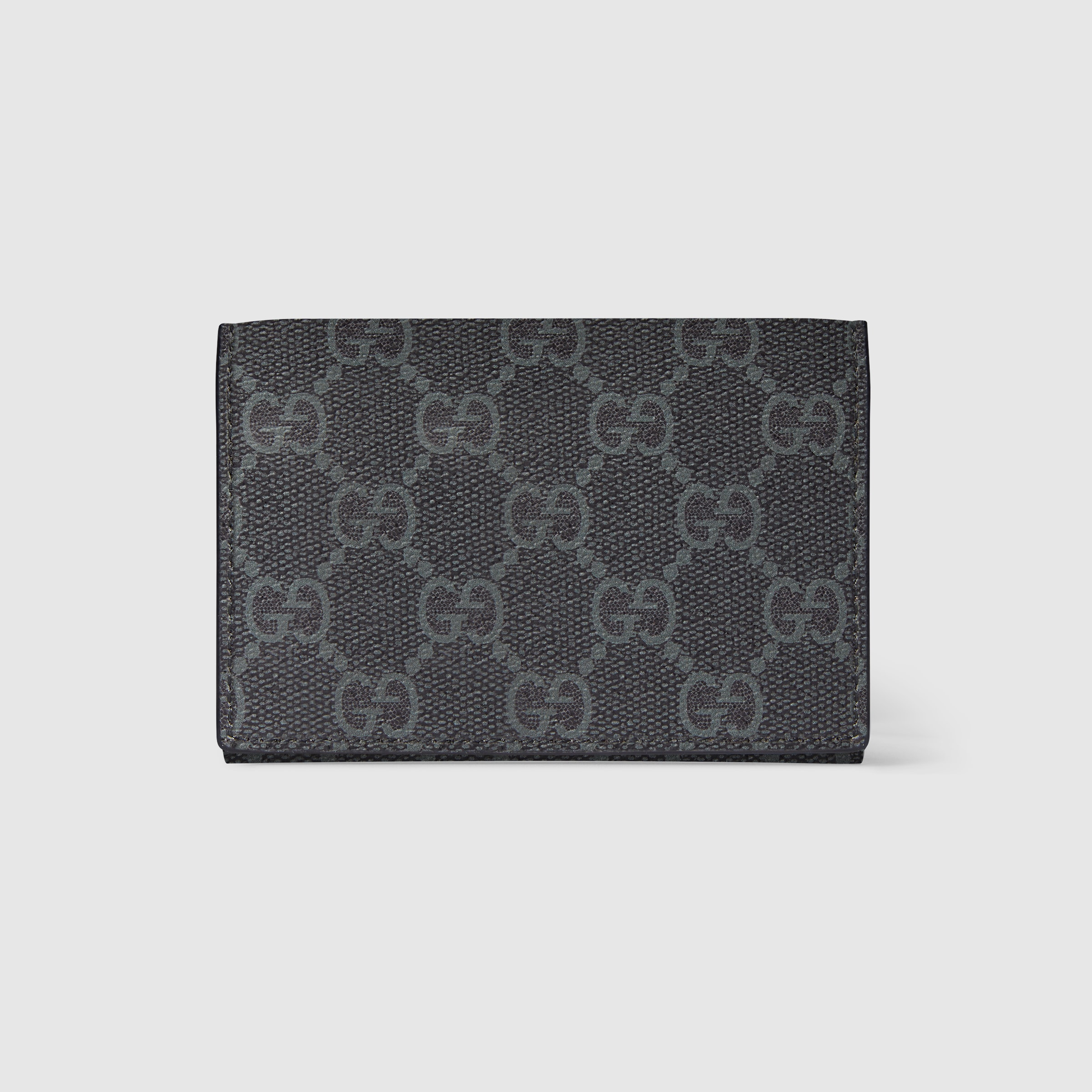 GG Emblem bi-fold card case - 1