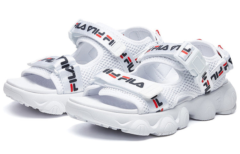 FILA (WMNS) FILA Sandals 'White' T12W024501FWT outlook