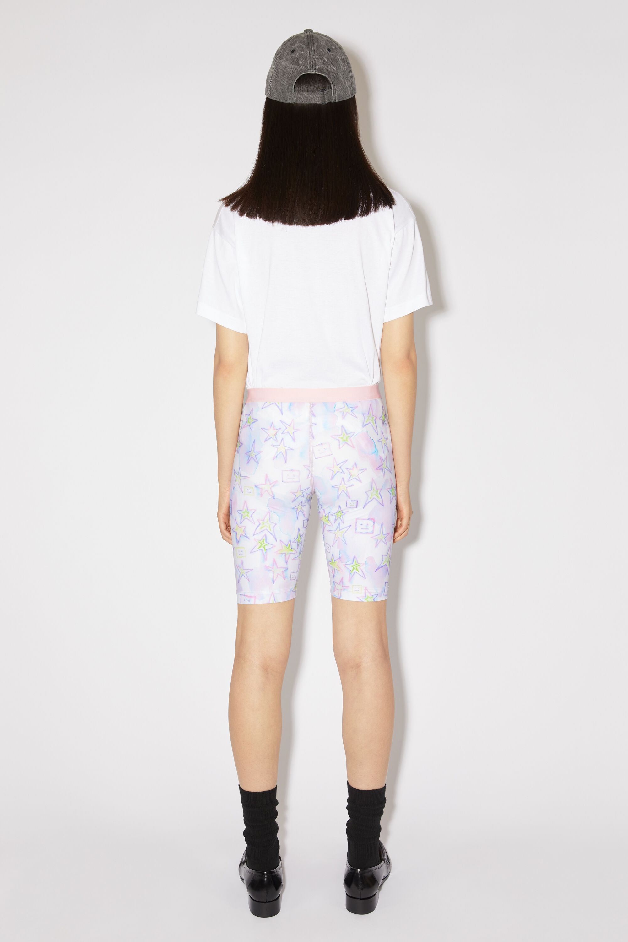 Printed shorts - Pale pink/multi - 3