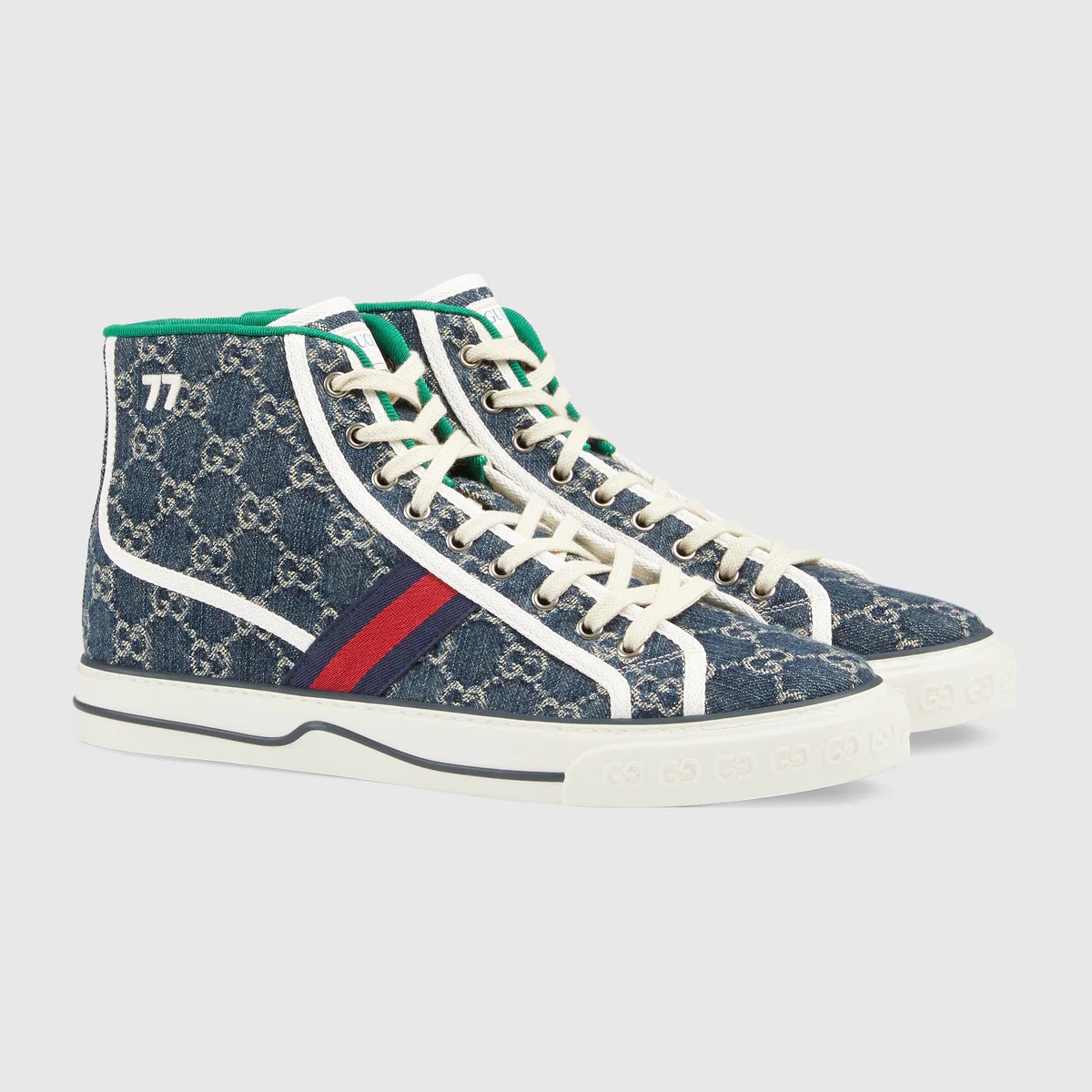 Men's Gucci Tennis 1977 high top sneaker - 2