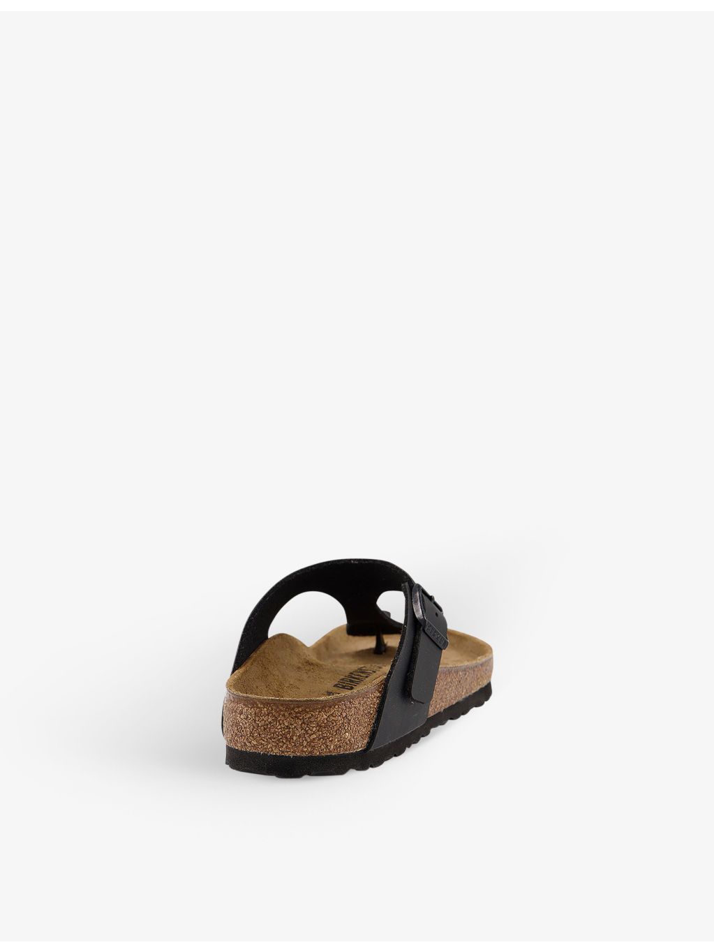 Branded-hardware faux-leather thong sandals - 4