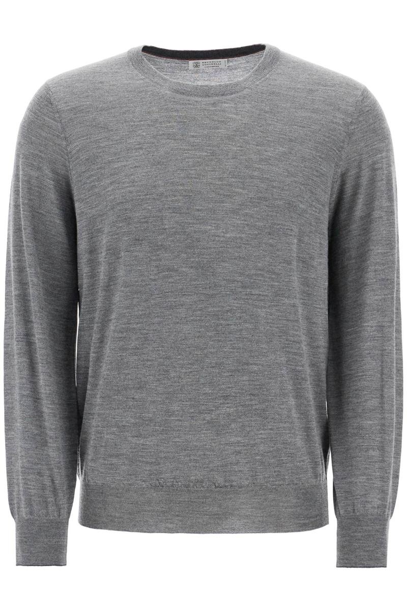 Brunello Cucinelli FINE WOOL-CASHMERE SWEATER - 1