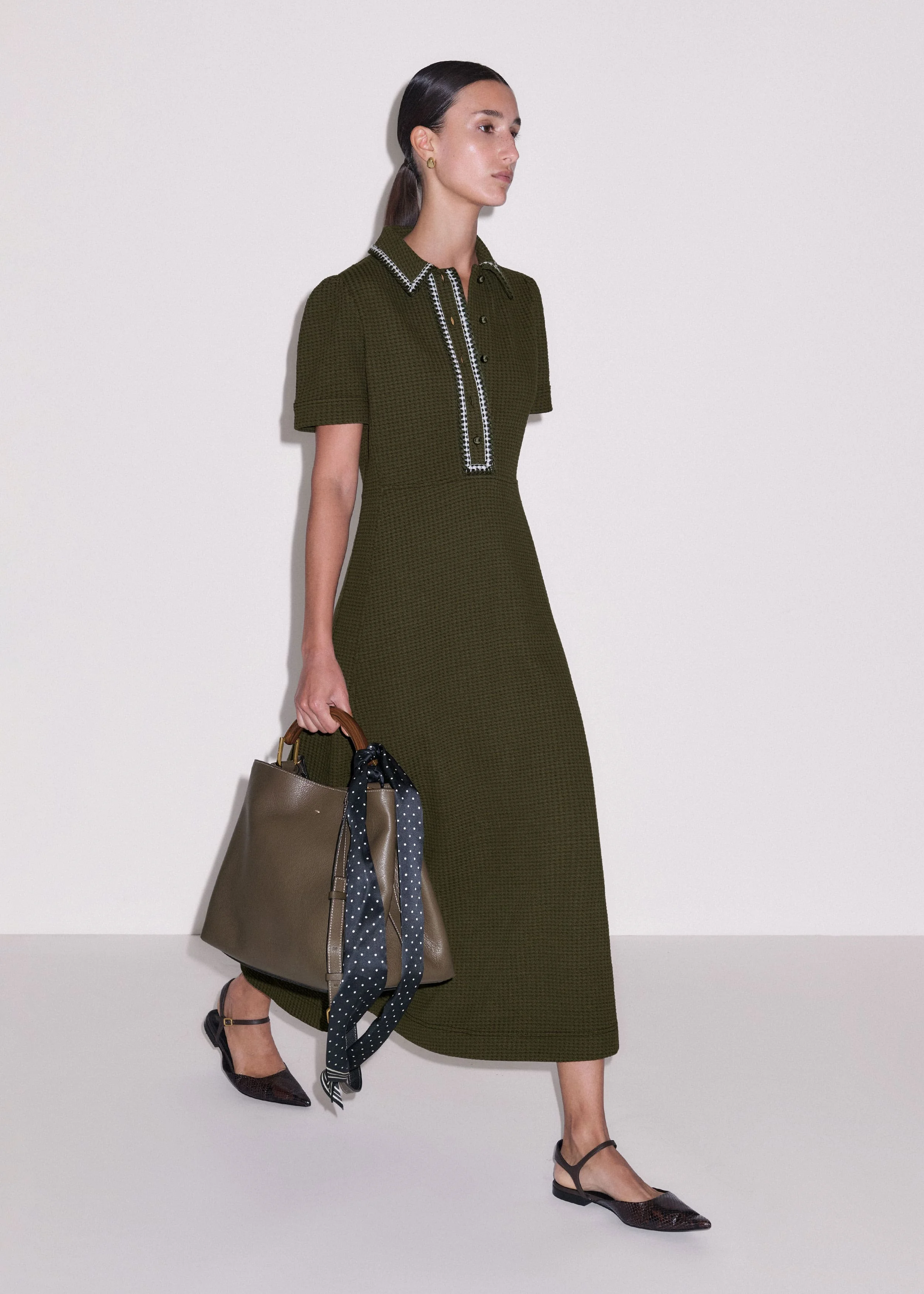 Fit + Flare Midi Dress - 1