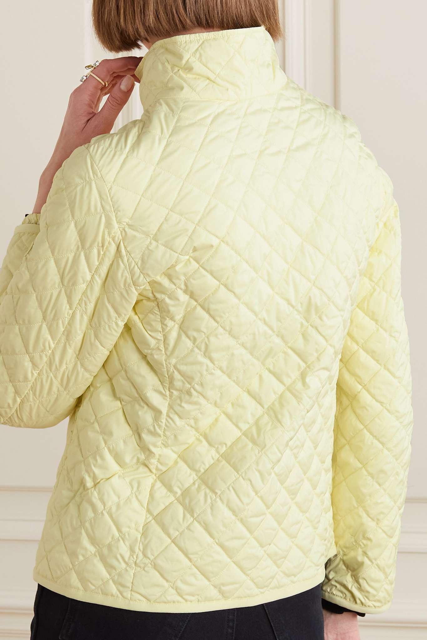 Max Mara Leisure Zena quilted shell jacket netaporter REVERSIBLE