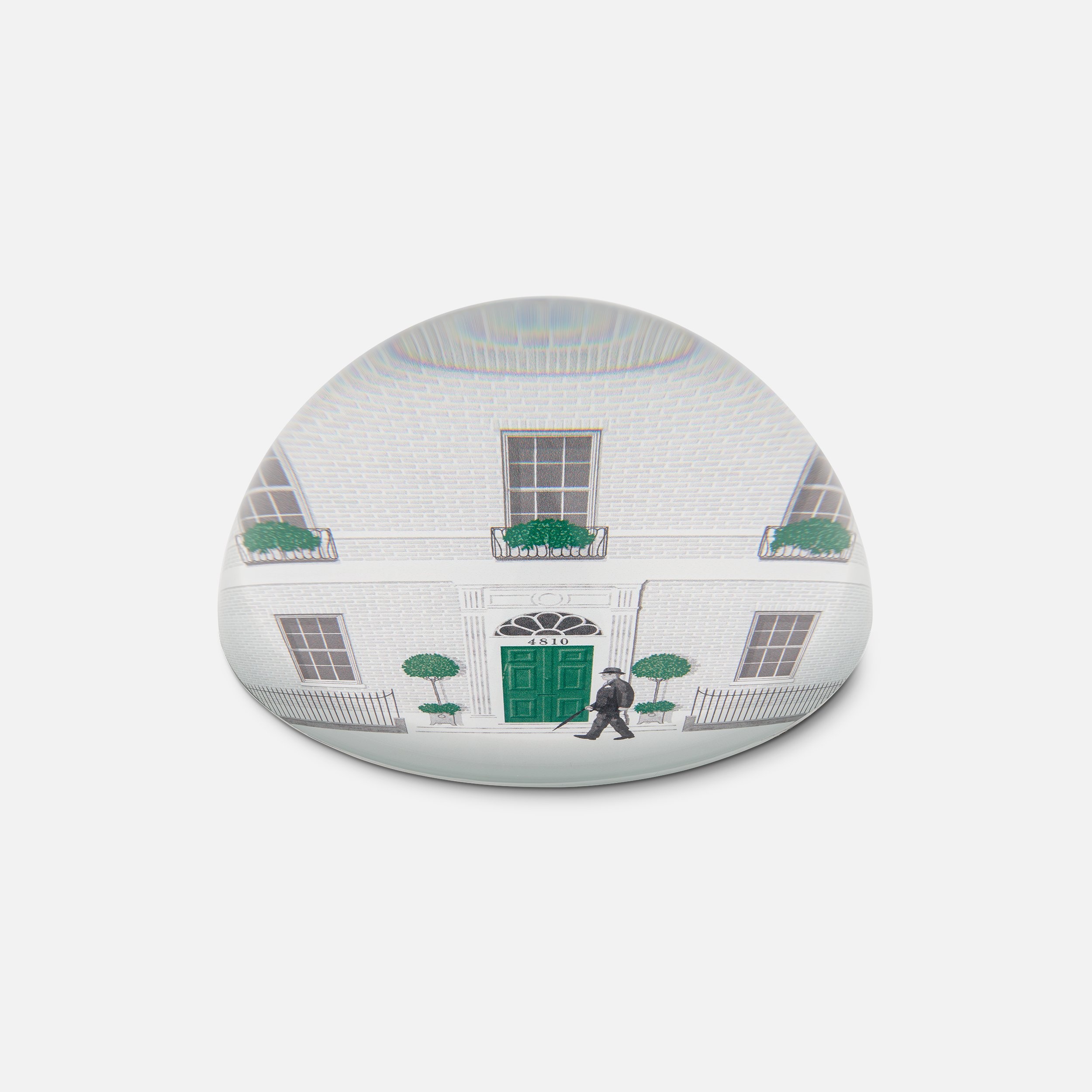 The Library Spirit - London Episode crystal paperweight - 1
