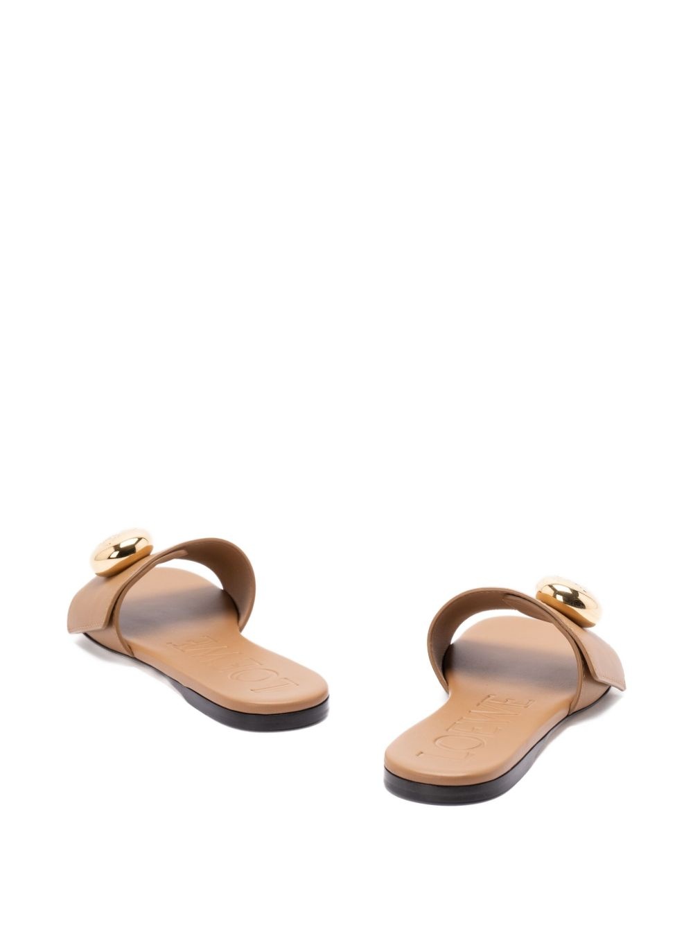 Pebble leather sandals - 3