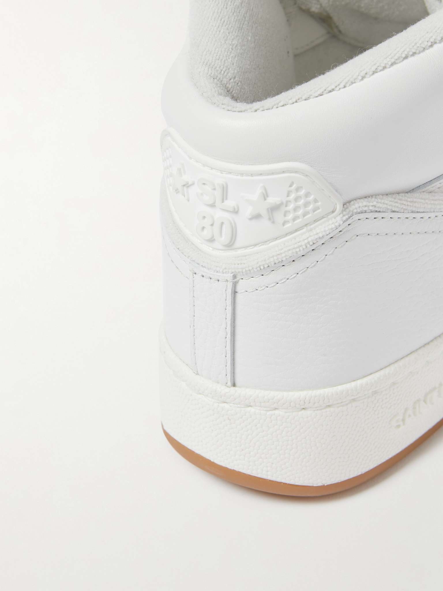 SL/80 Perforated Leather High-Top Sneakers - 6