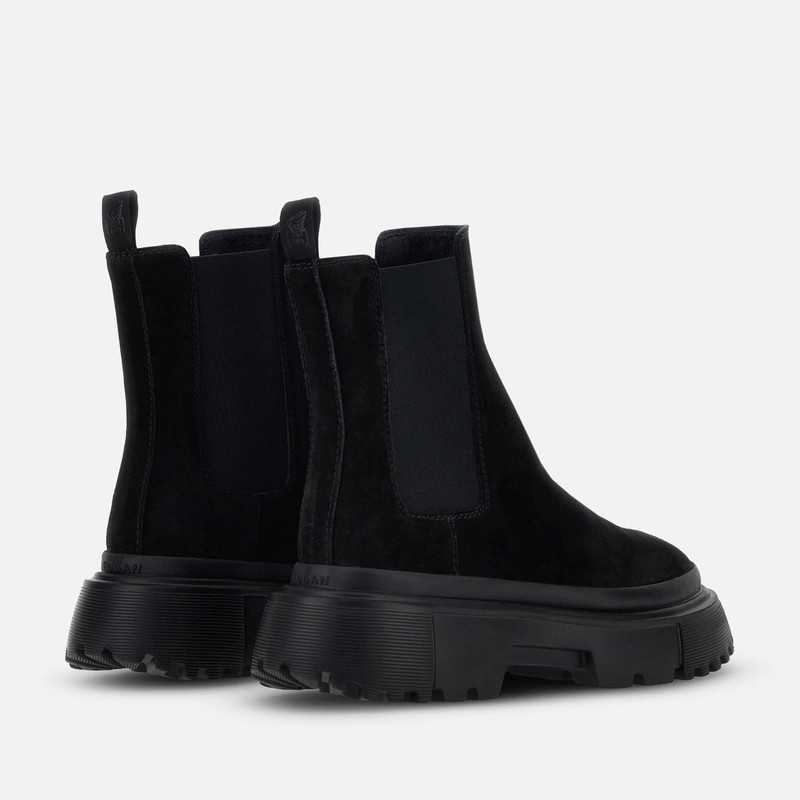 HOGAN Chelsea Boots Hogan H619 Black outlook