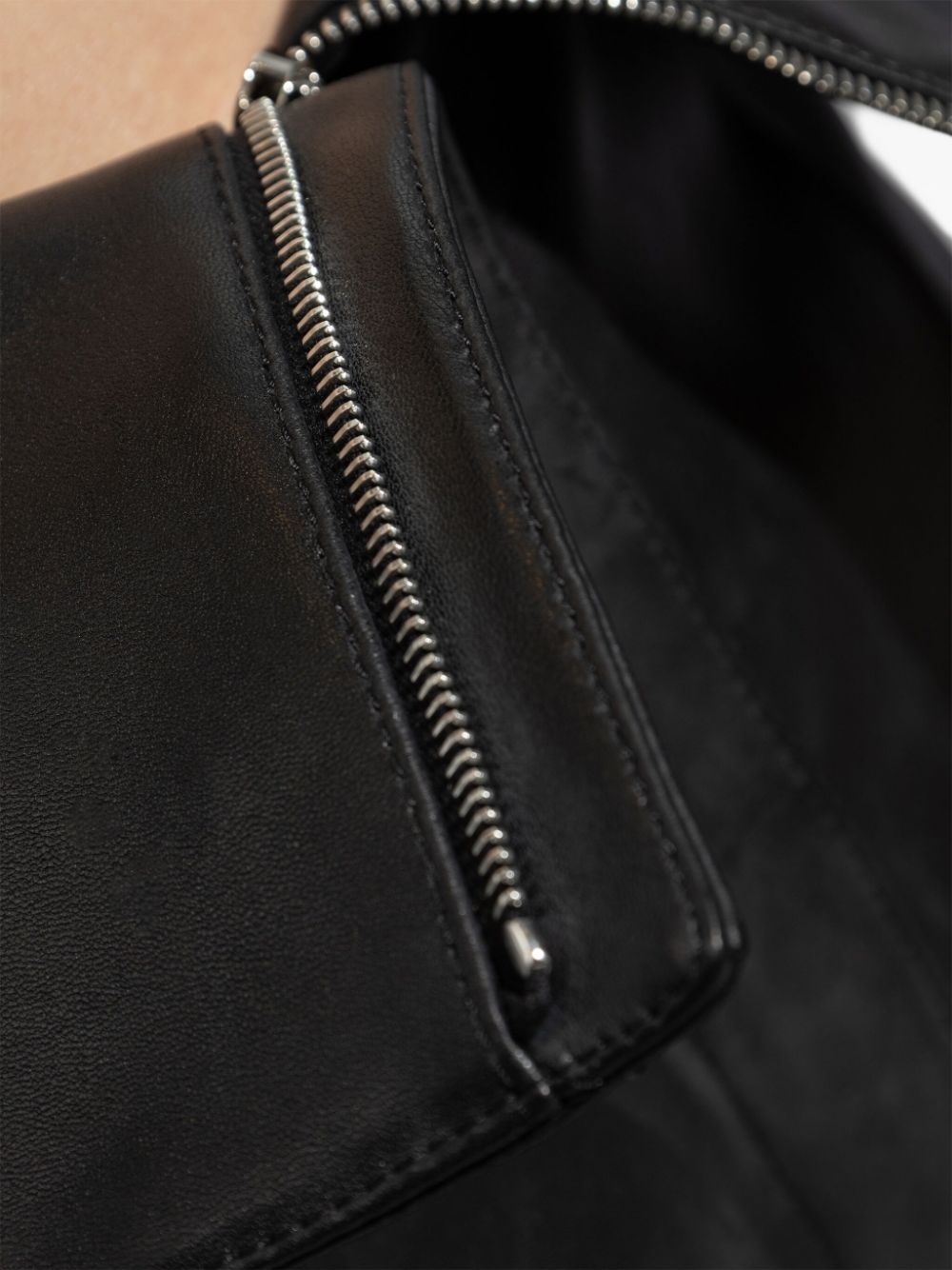 leather pencil skirt - 5