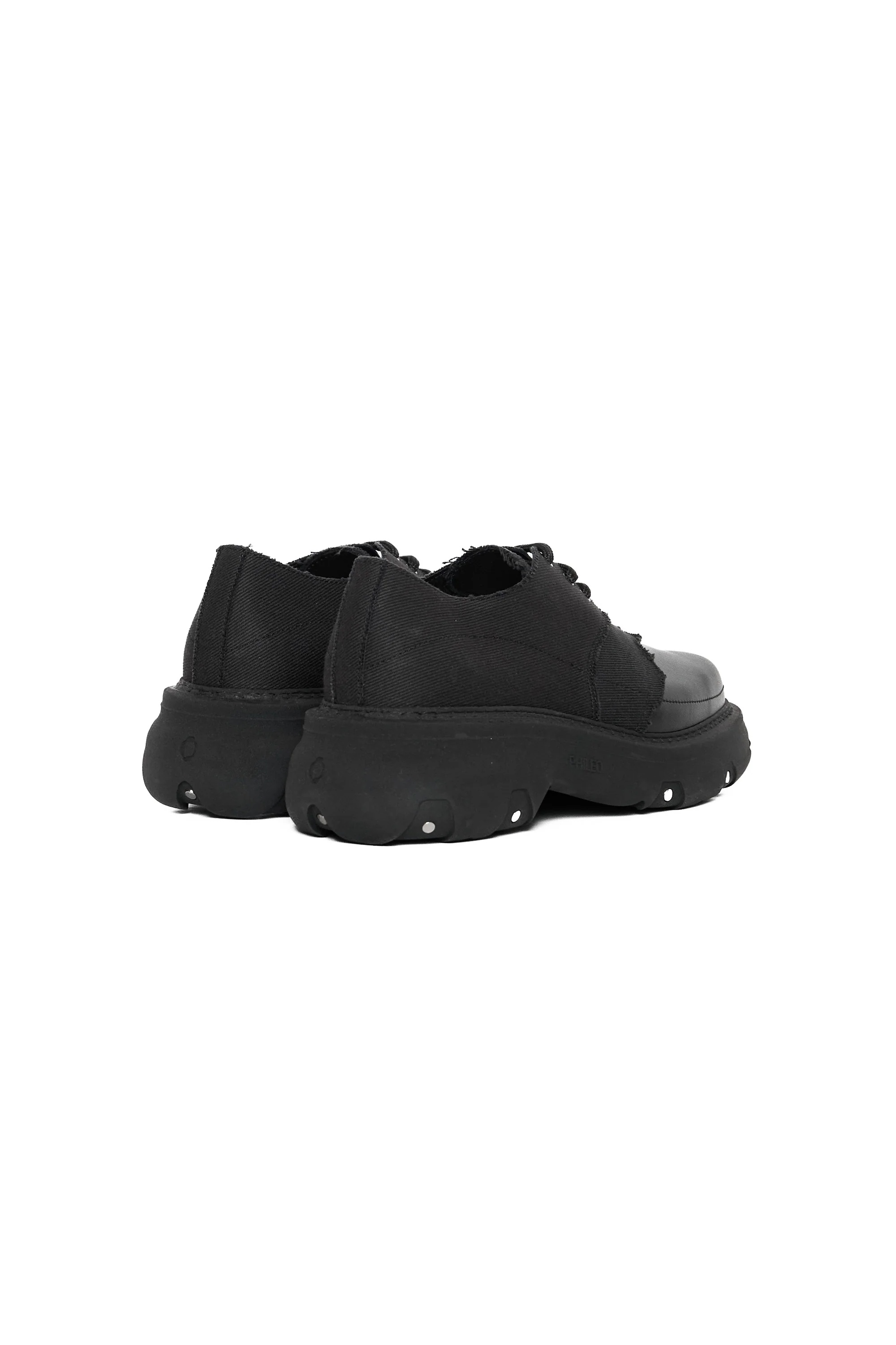 Phileo 005 Derby Scar Shoes Black - 4