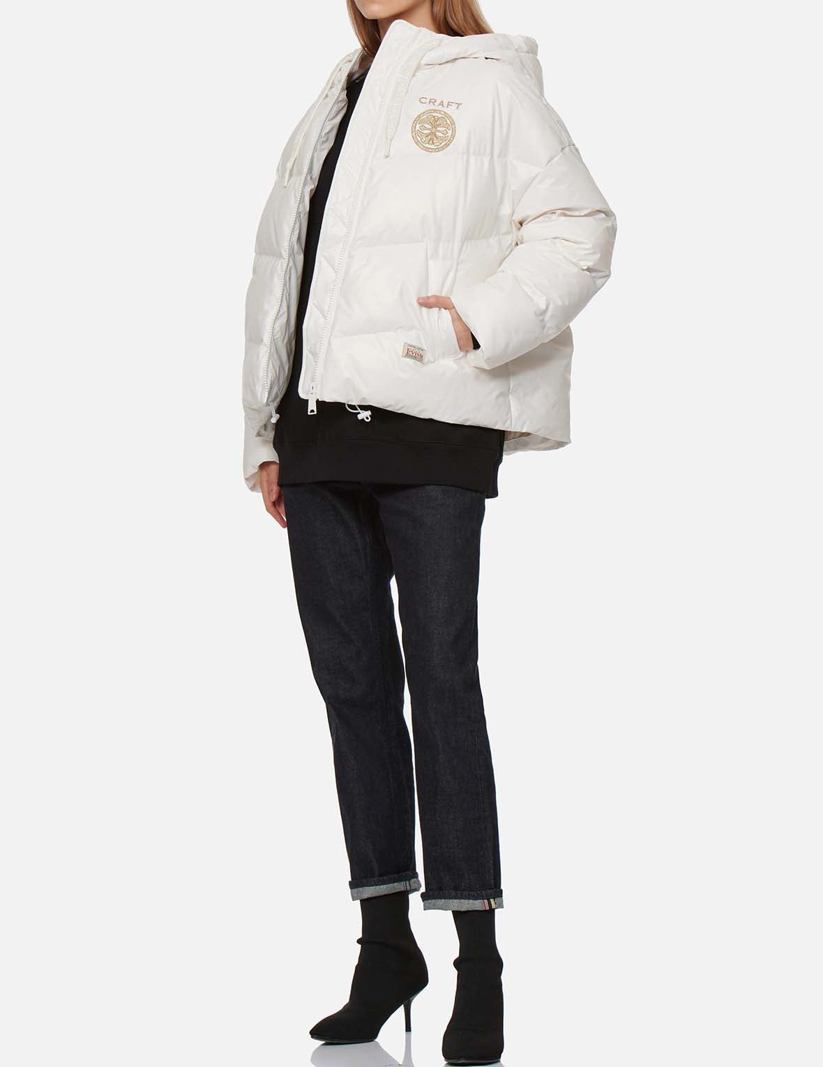 Kamon EmbroideredDown Jacket - 5