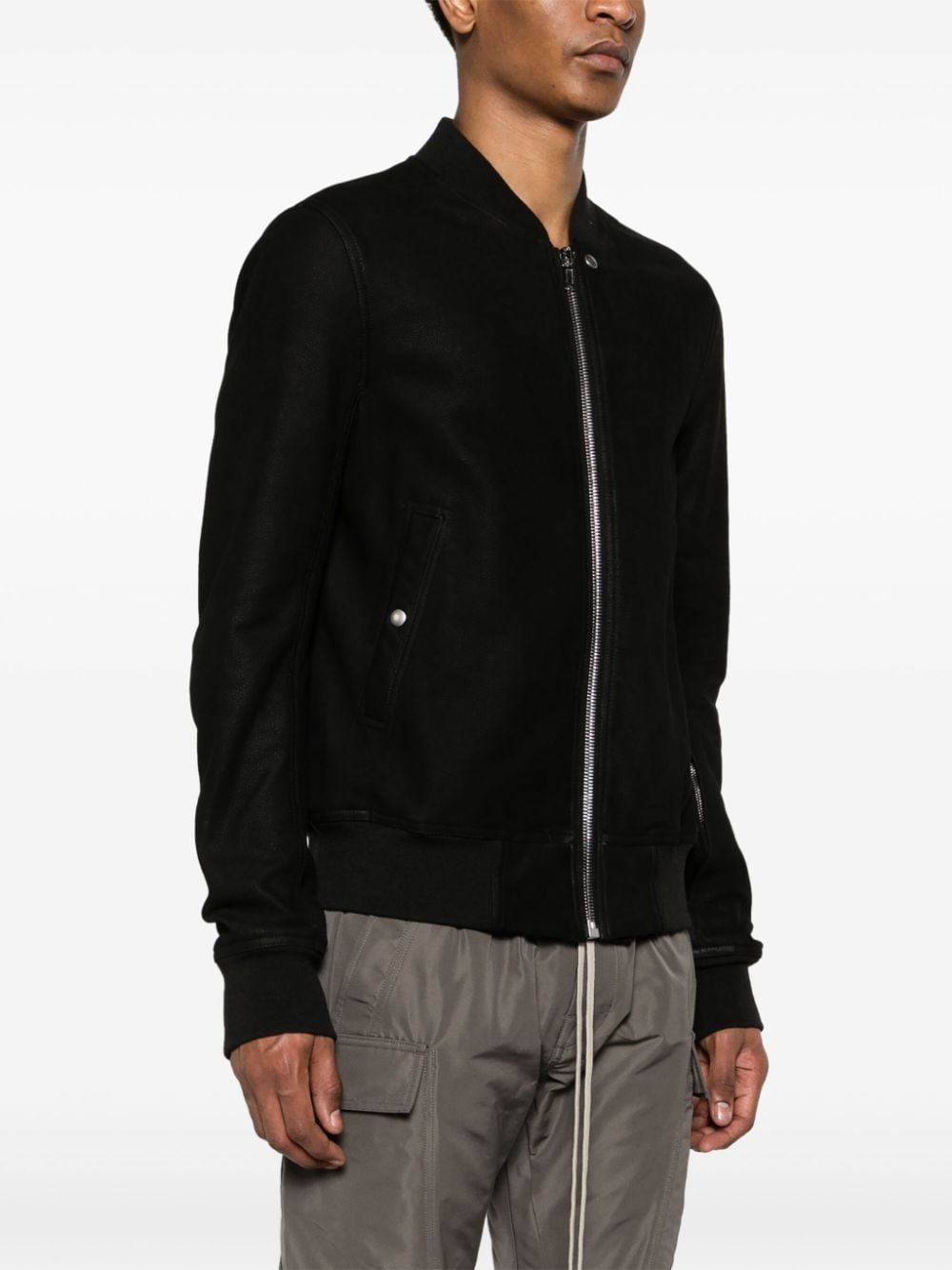 Classic Flight leather bomber jacket - 3