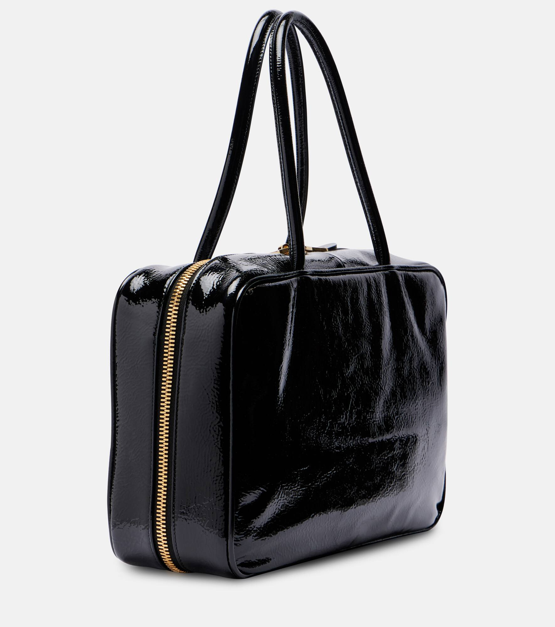 Beau patent leather tote bag - 4