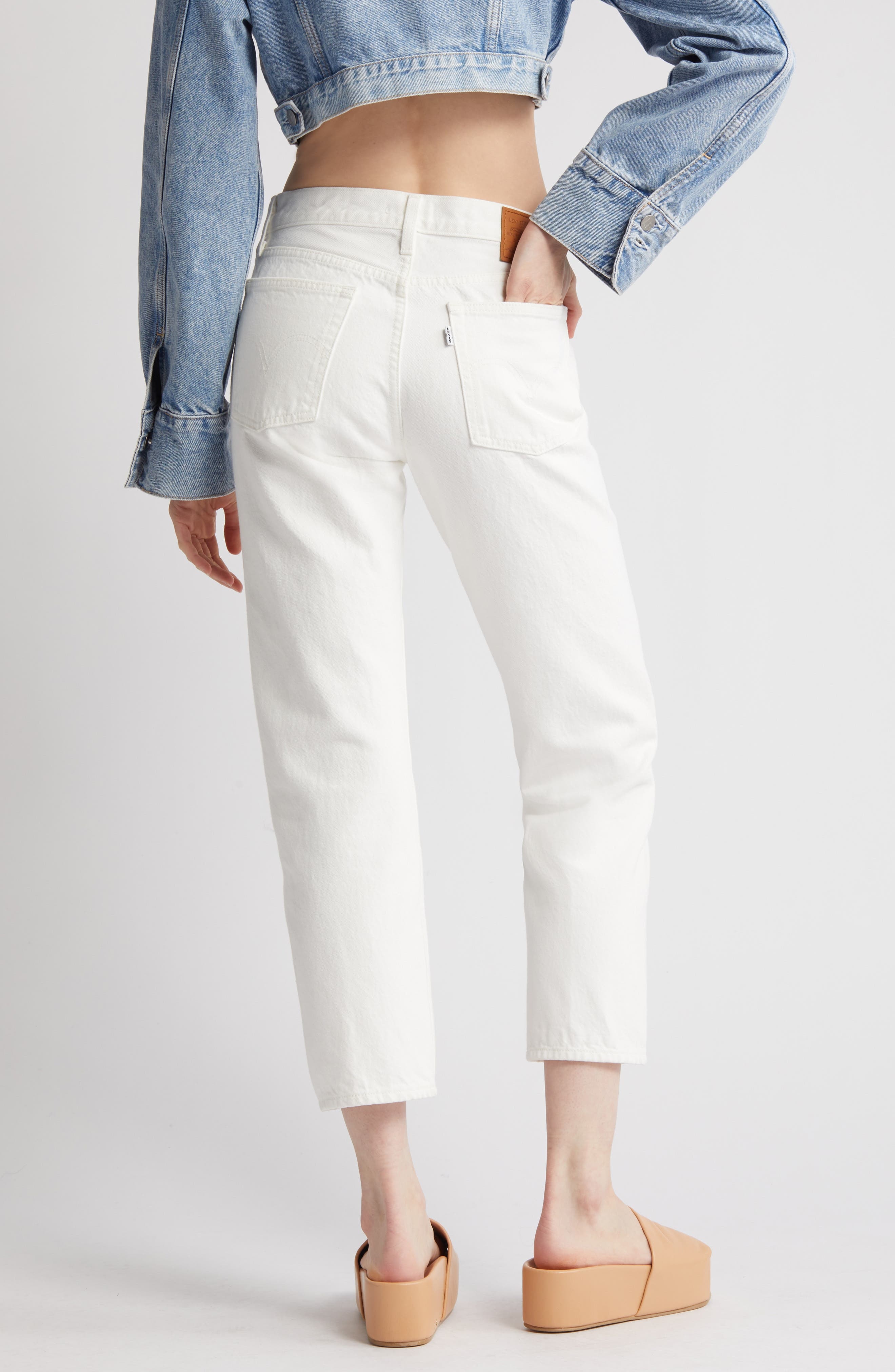 Wedgie High Waist Straight Jeans - 9