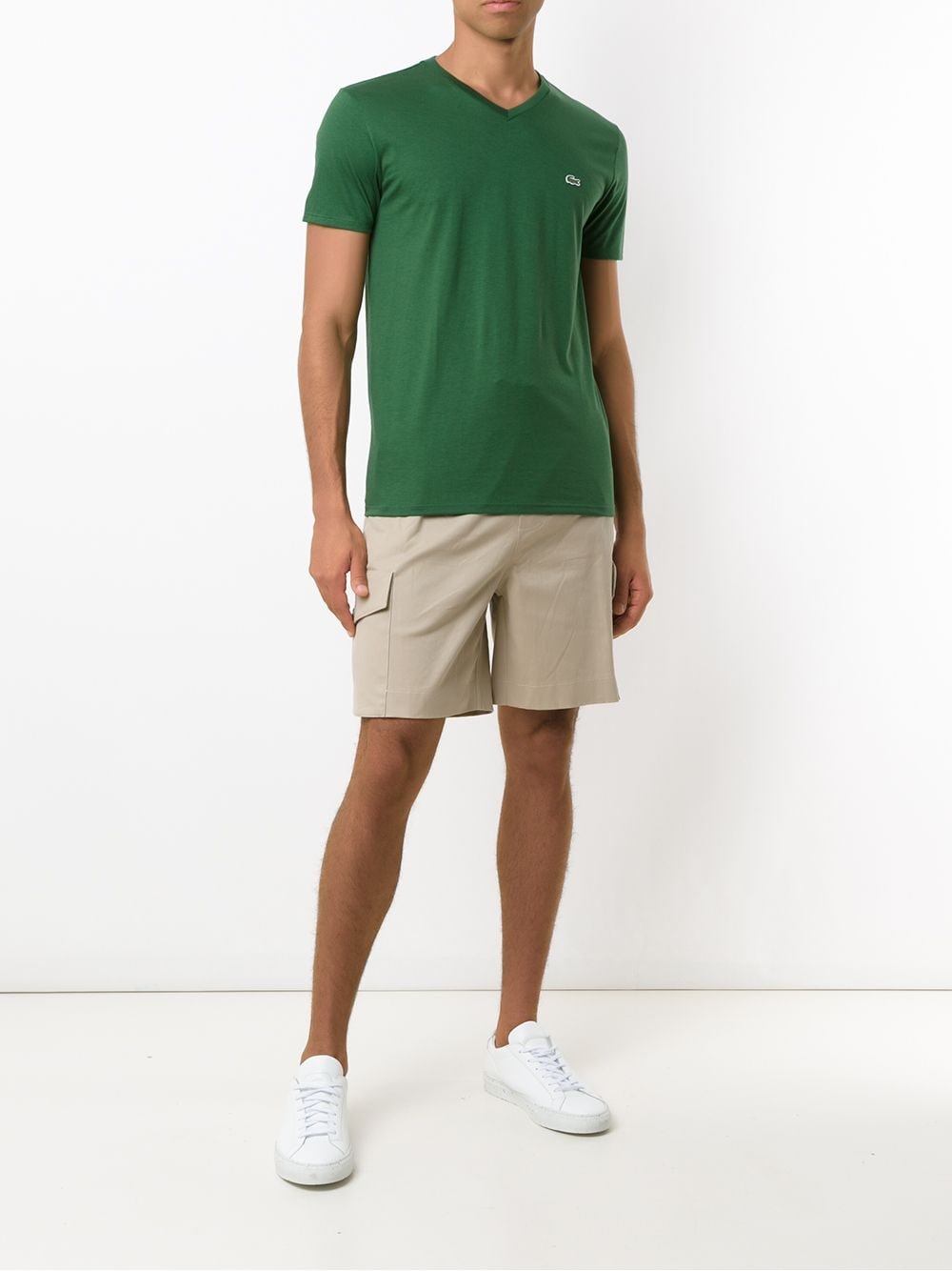 LACOSTE TH671021 132 Verde  Natural (Veg)->Cotton - 2