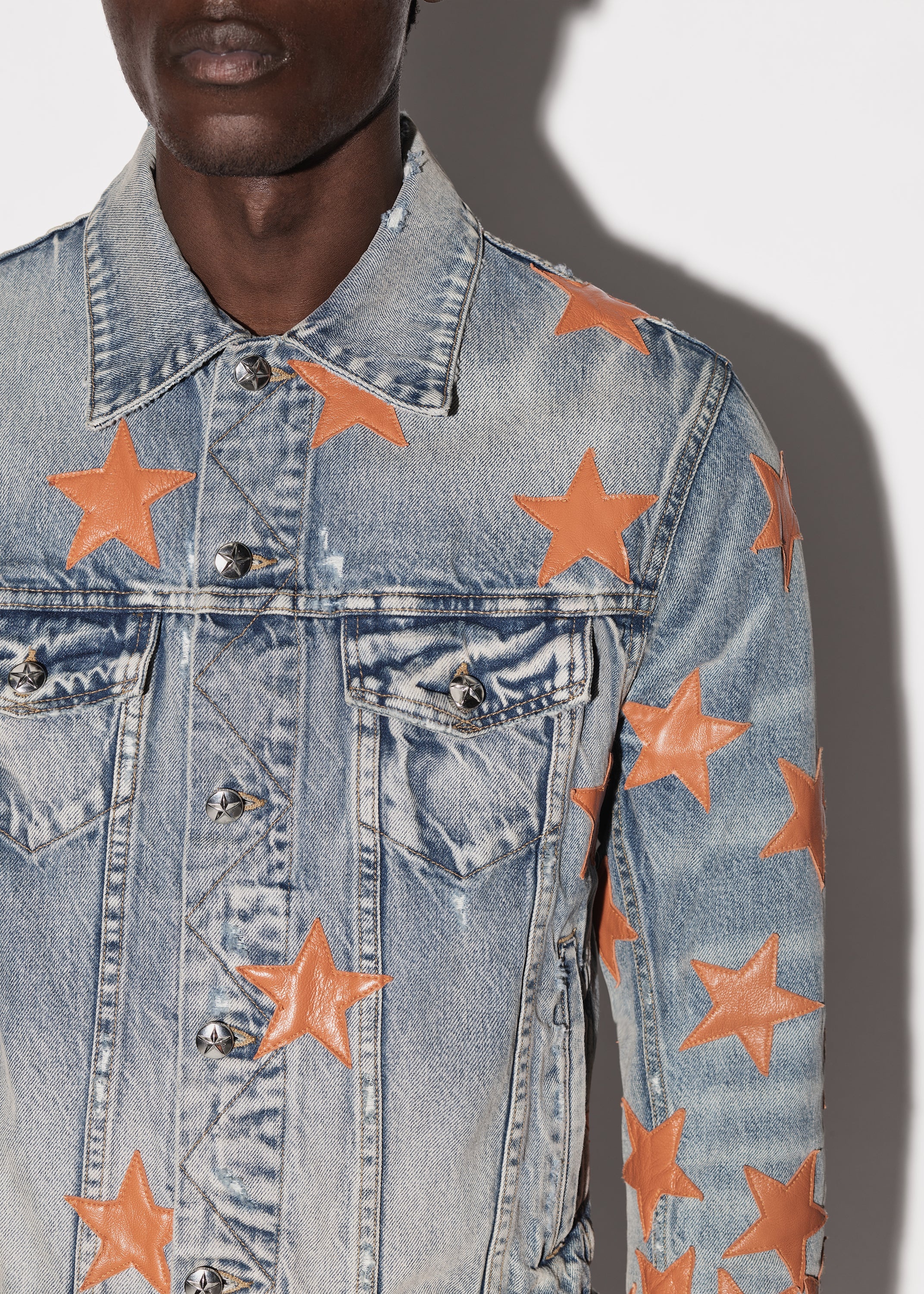 CHEMIST STAR TRUCKER JACKET - 5