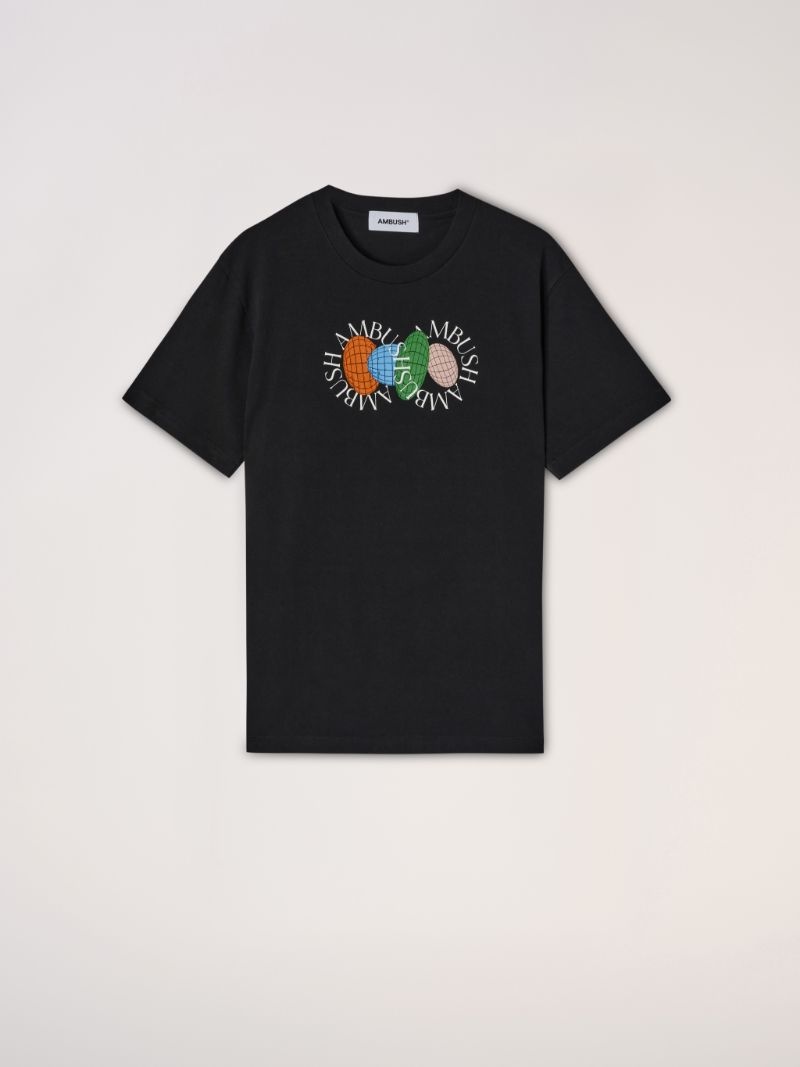 4 COLOR GLOBE T SHIRT - 1
