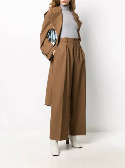 Marni wide leg tailored trousers outlook