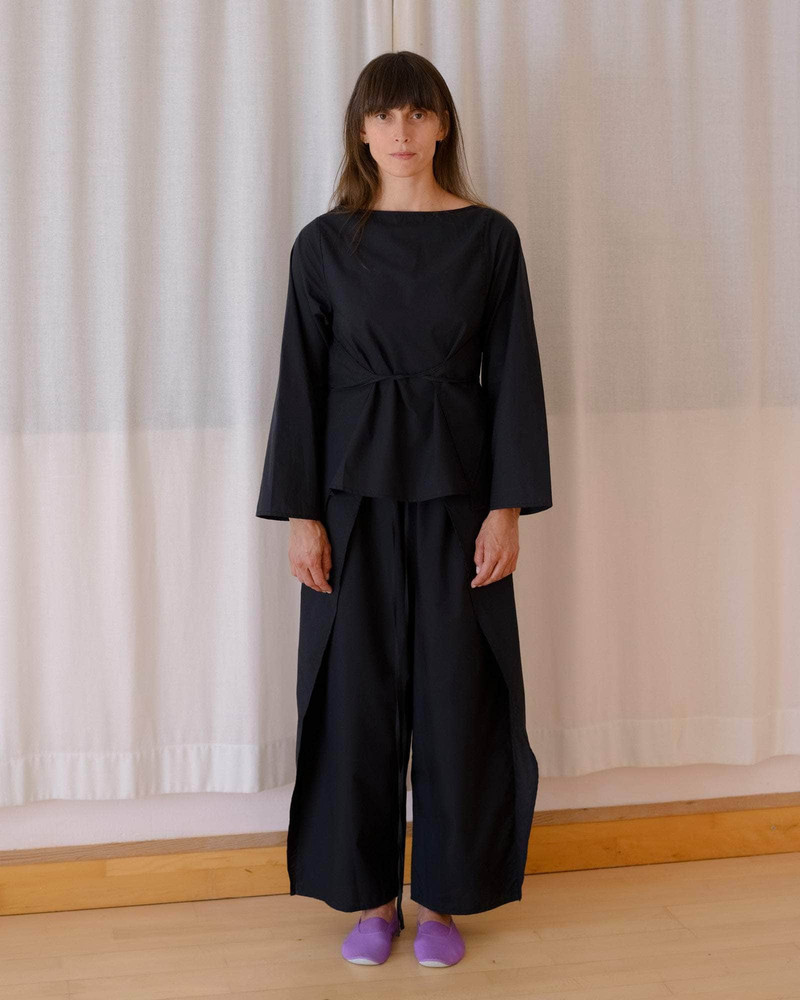 Decti Long Sleeve Top - Organic Cotton Poplin 4