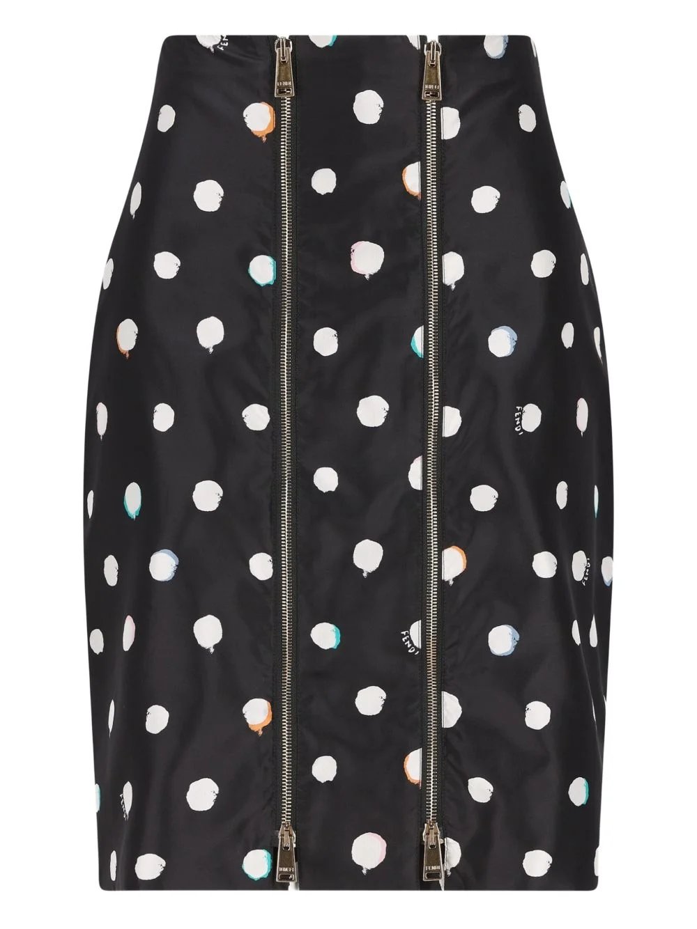 Falena Dots printed mini skirt - 1