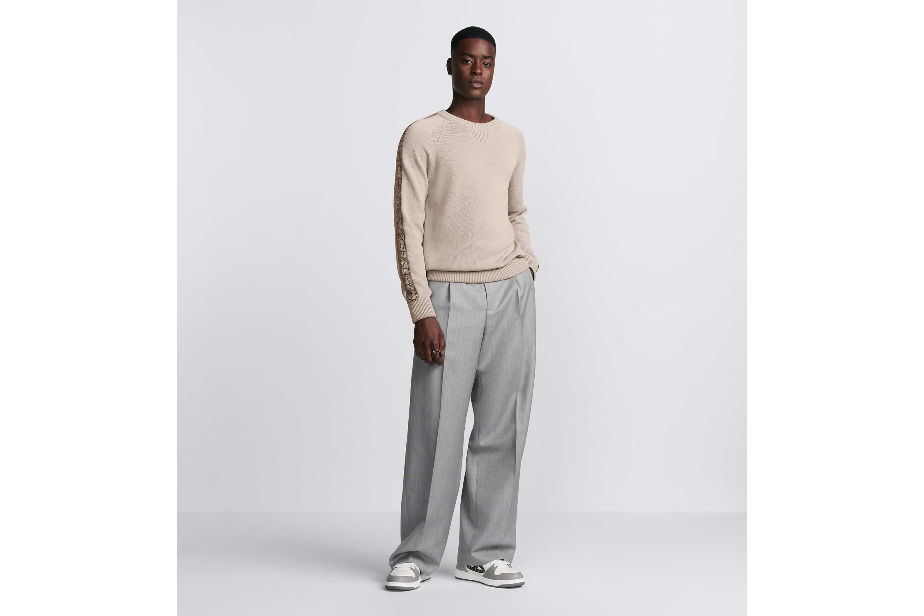 Sweater with Dior Oblique Inserts - 3