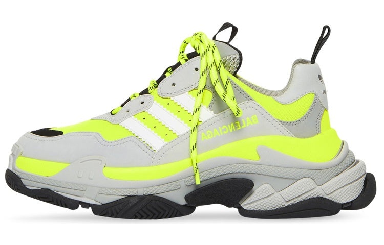 Balenciaga Triple S x adidas 'Fluo Yellow' 712821W2ZB57512 - 2