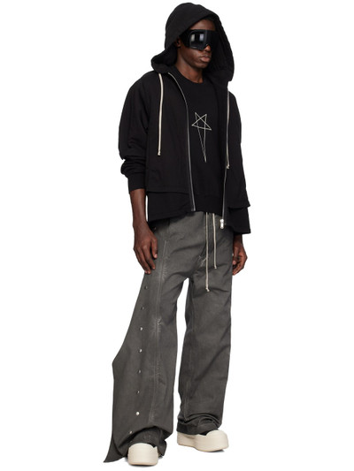 Rick Owens DRKSHDW Gray Pusher Trousers outlook
