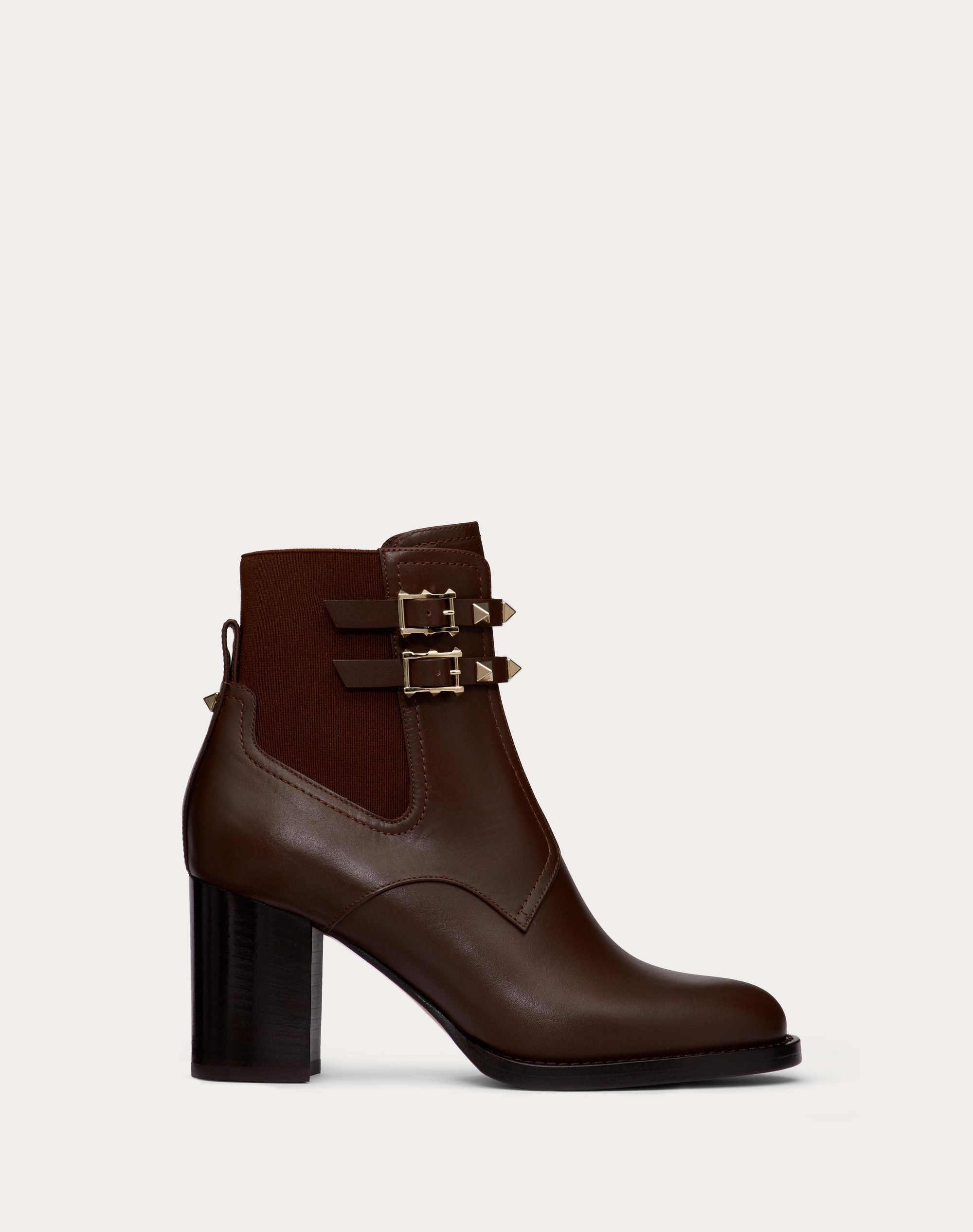 ROCKSTUD CALFSKIN ANKLE BOOT 70 MM - 1