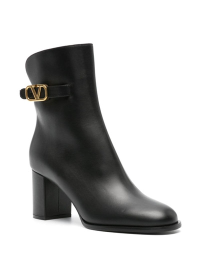 Valentino VLogo Signature 70mm leather boots outlook