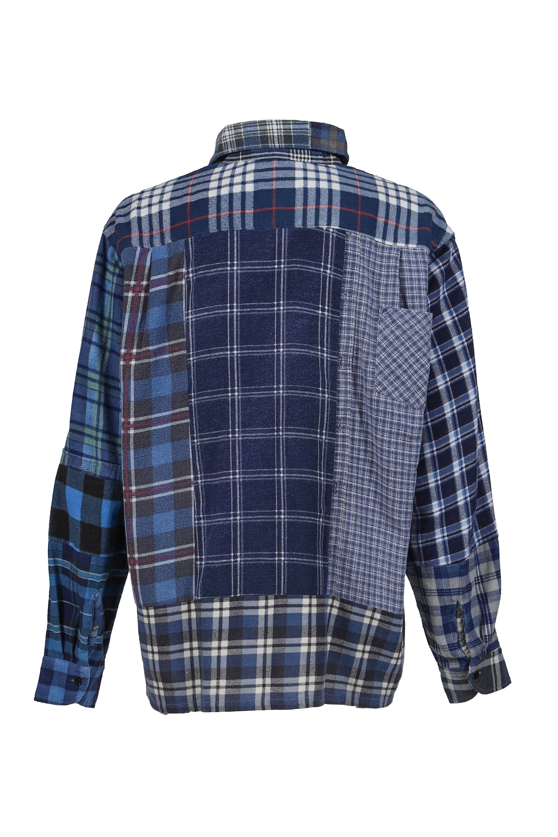 FLANNEL SHIRT -&gt; STRAIGHT HEM SHIRT / ASSORT - 2