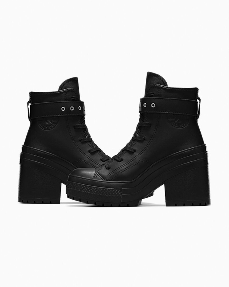 Chuck 70 De Luxe Heel Leather 6