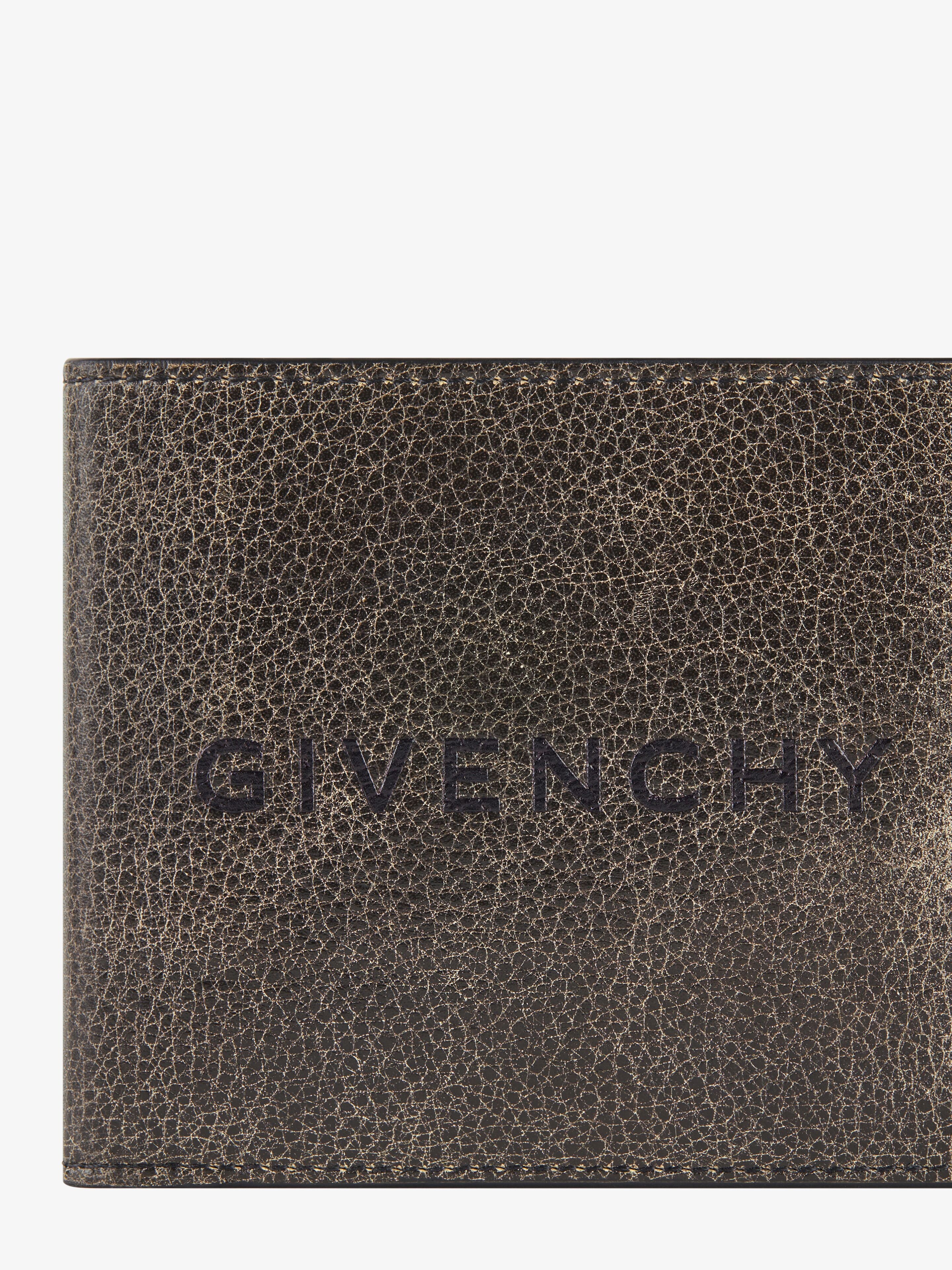 GIVENCHY WALLET IN CRACKLED LEATHER - 2