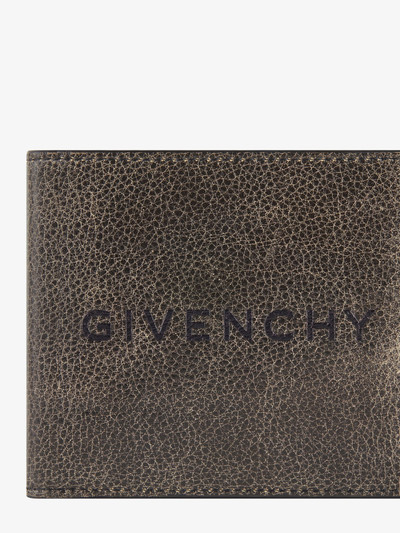 Givenchy GIVENCHY WALLET IN CRACKLED LEATHER outlook