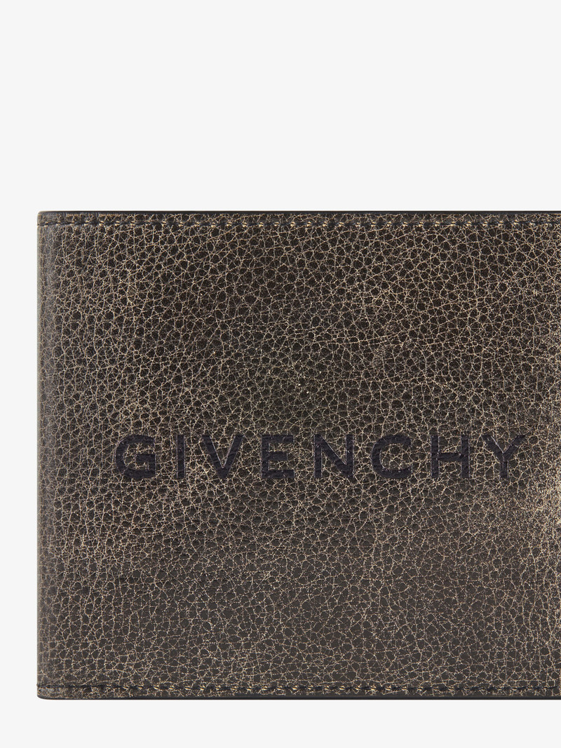 Givenchy GIVENCHY WALLET IN CRACKLED LEATHER outlook
