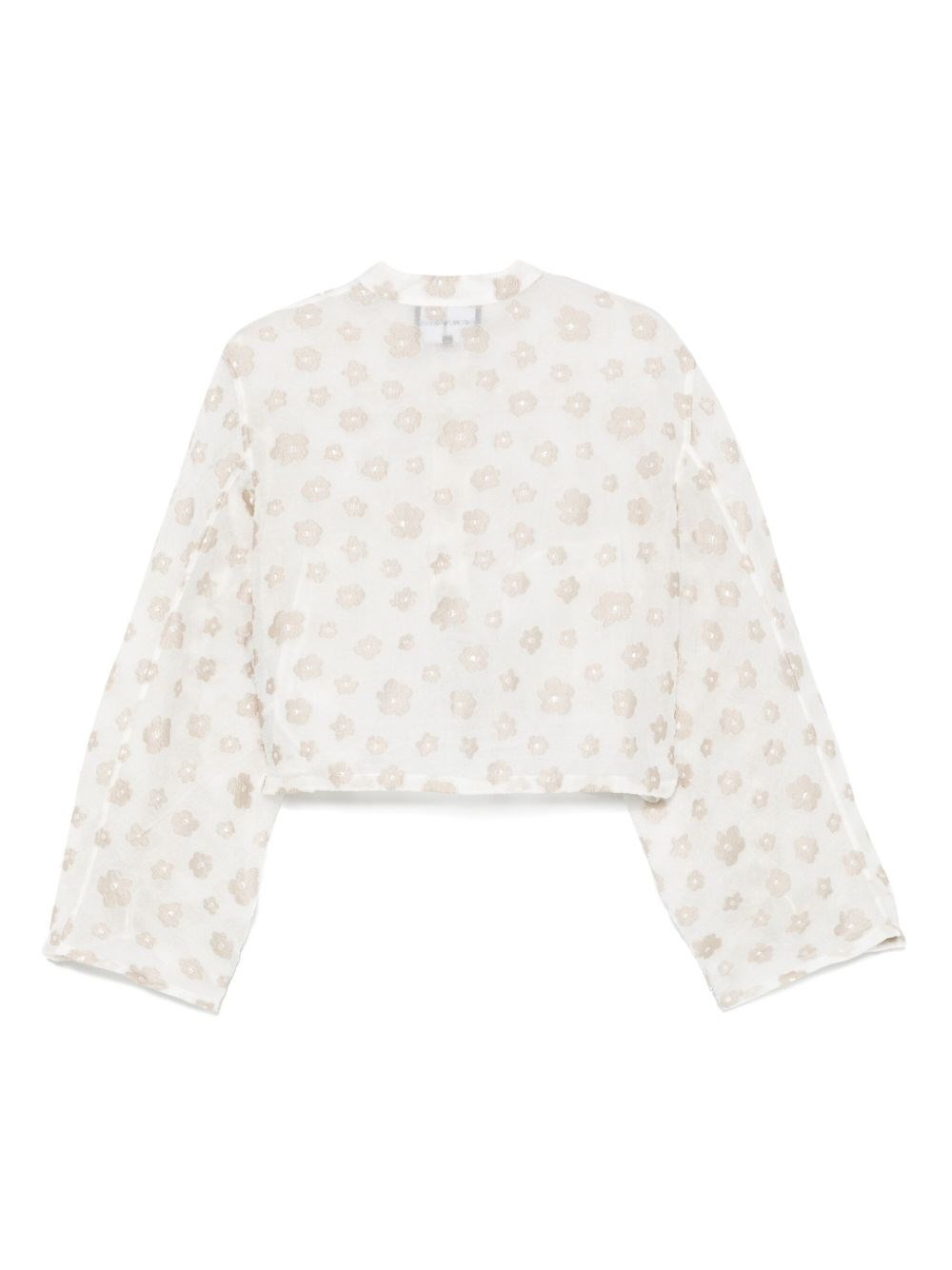 Florwer embroidered blouse - 2