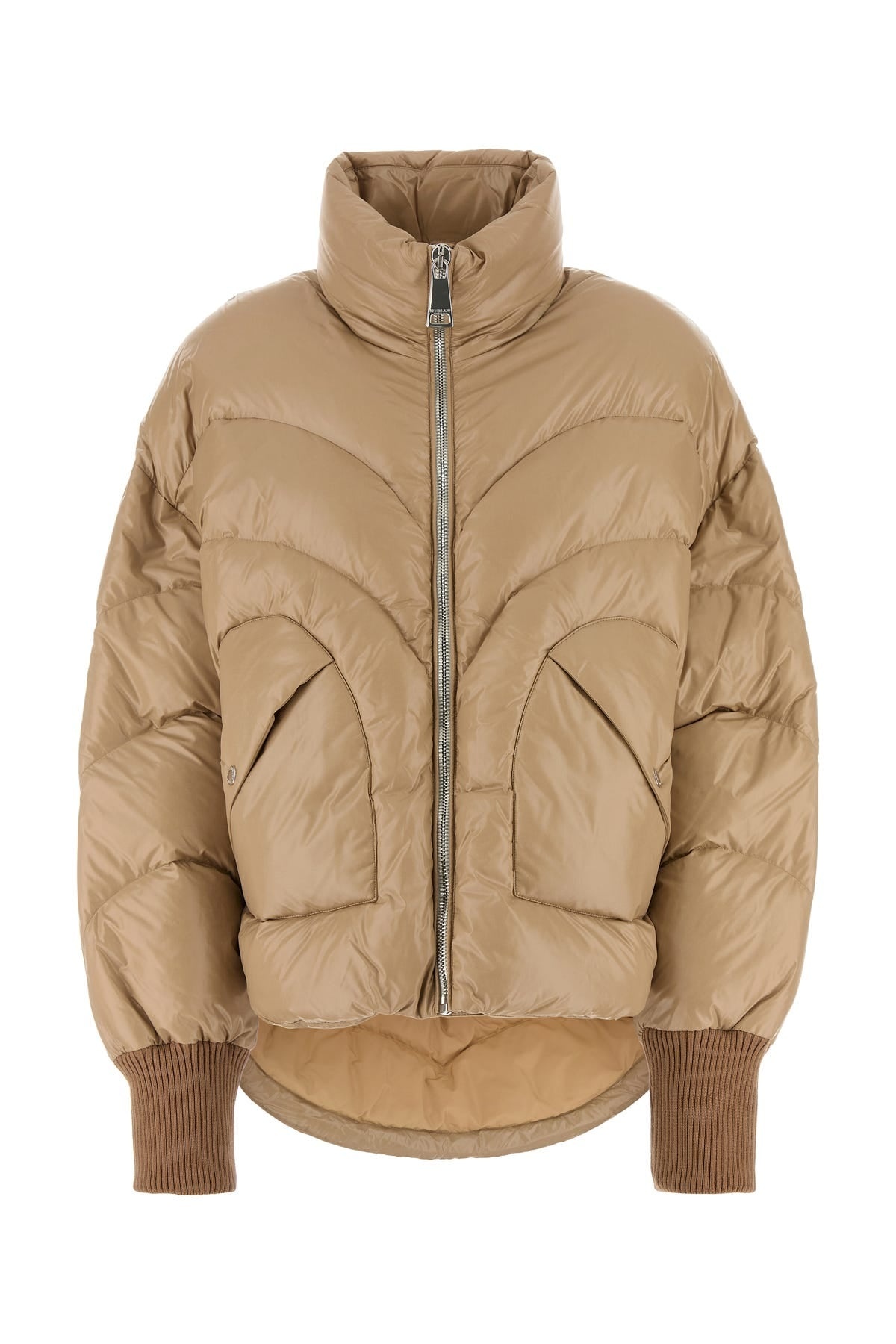 ダウンジャケット・コート KHRISJOY Women Outer KWF24R0601 NY0002CHA001 Beige Khrisjoy Beige nylon down jacket | wananluxury | REVERSIBLE