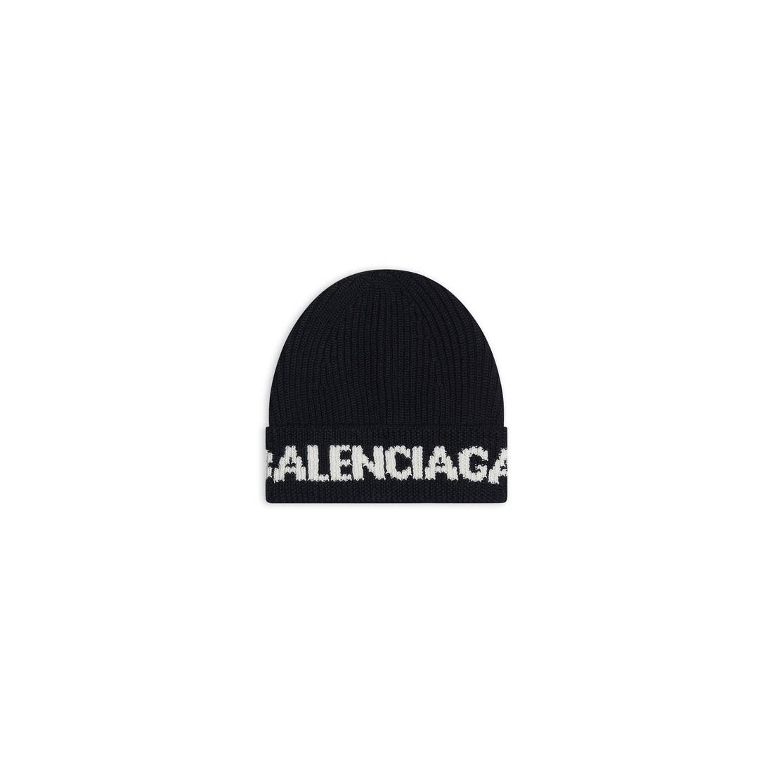 Logo Beanie in Black - 1