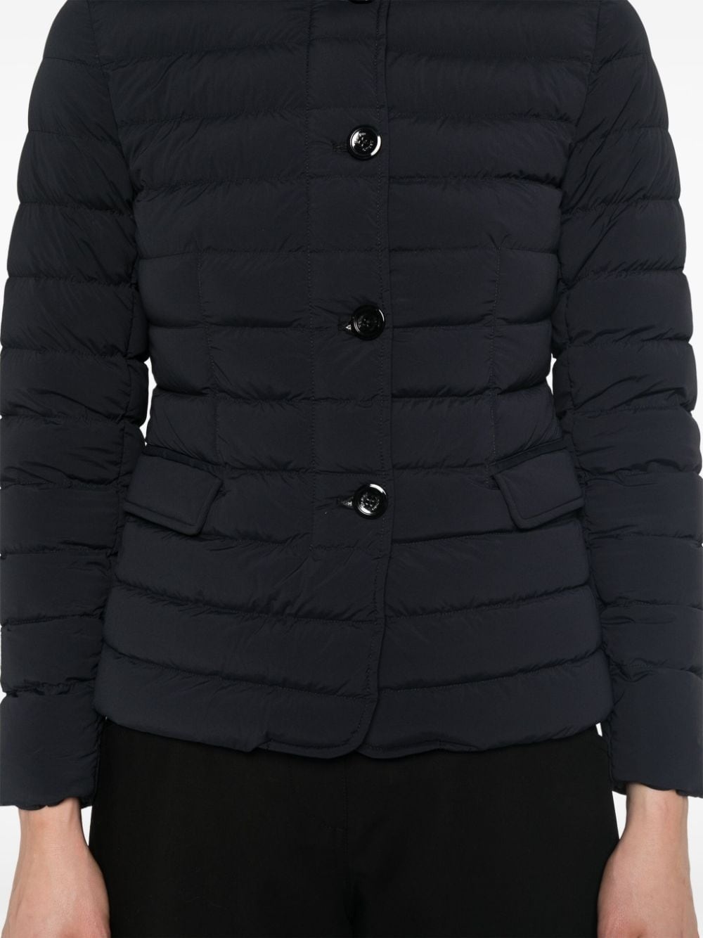 mock-neck down jacket - 5