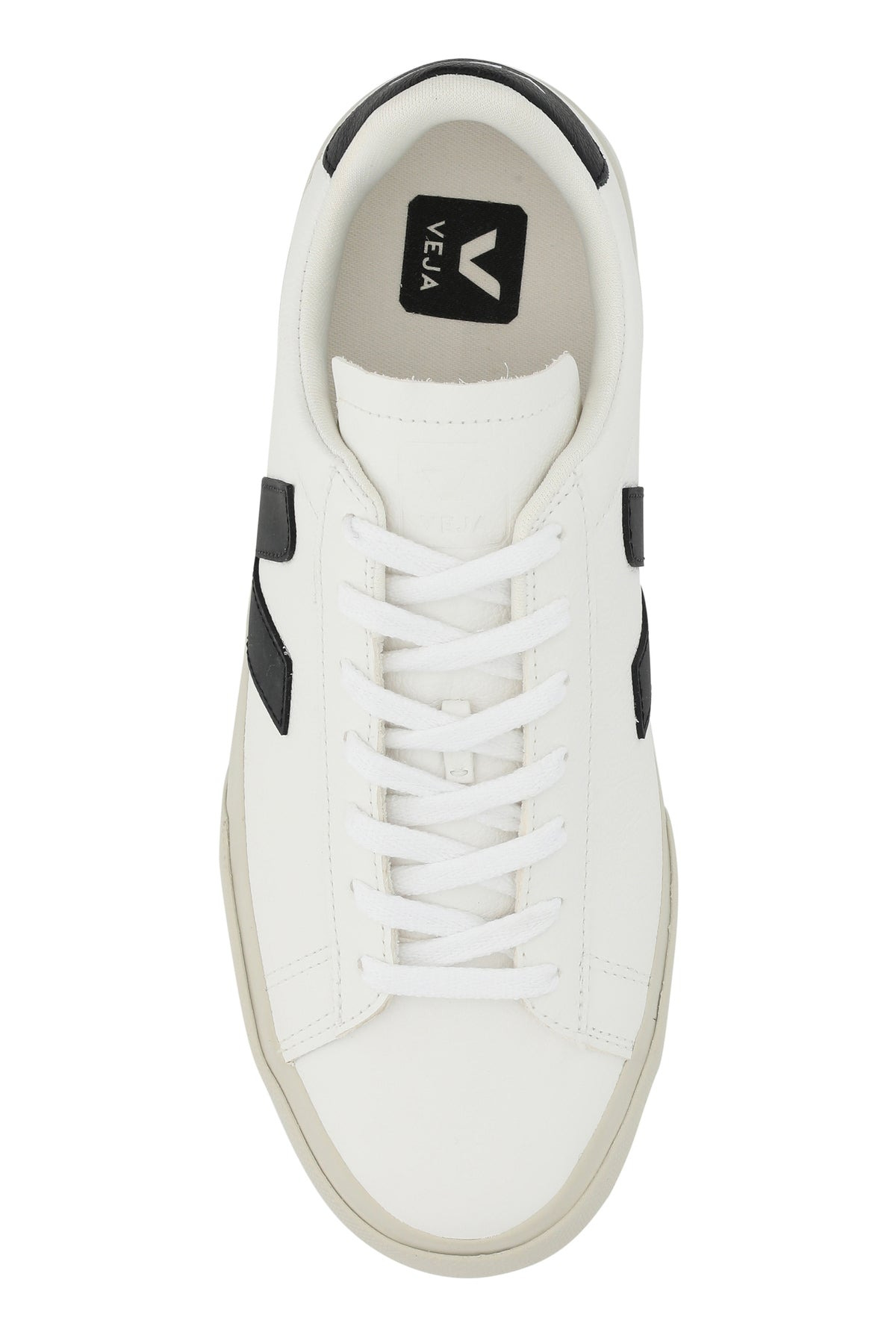 White chromefree leather Campo sneakers - 4