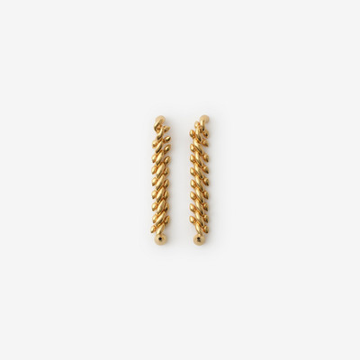 Burberry Gold-plated Spear Chain Earrings outlook