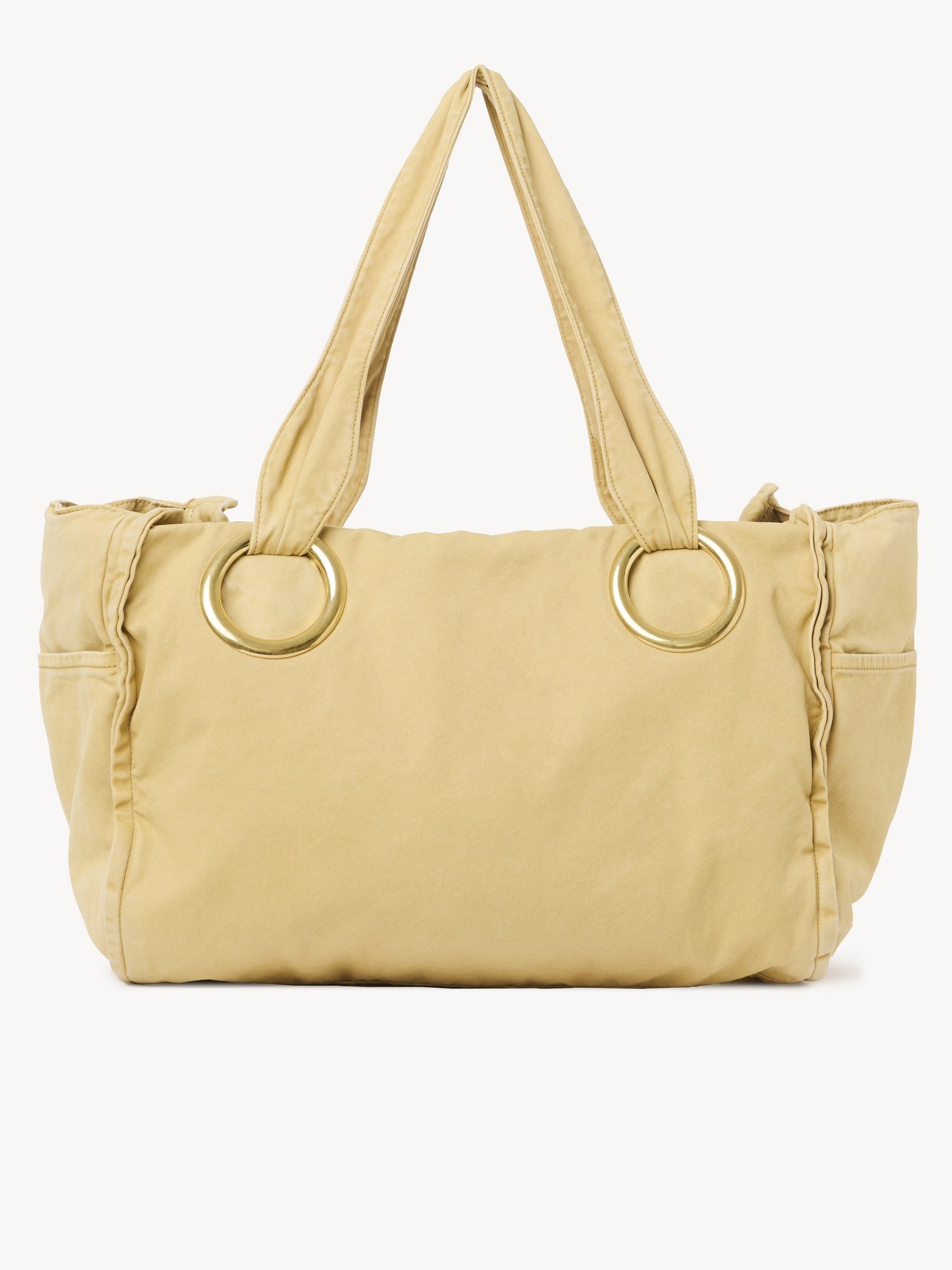 LARGE CHLOÉ PLAGE TOTE BAG IN COTTON - 3