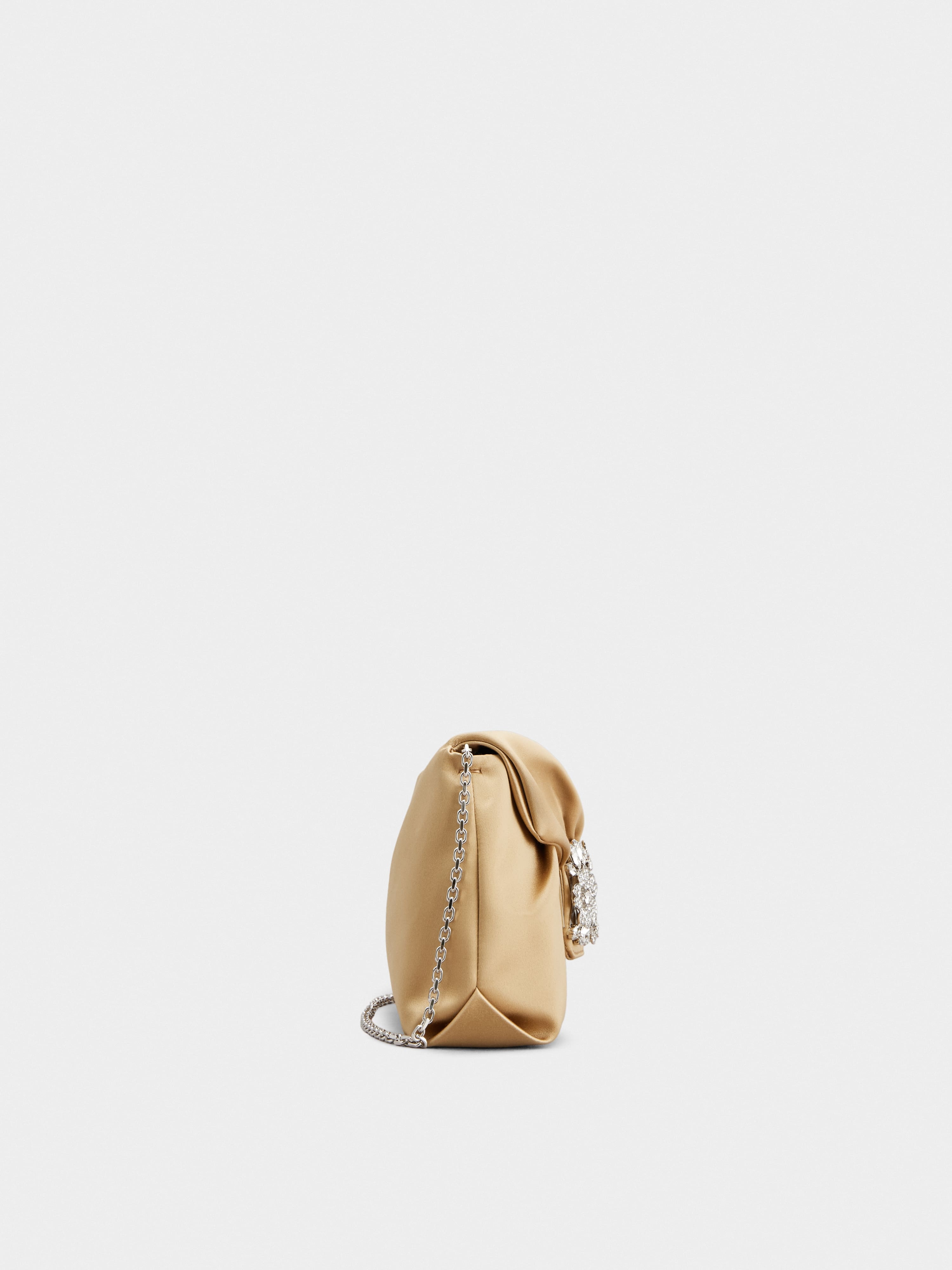 Efflorescence Mini Clutch in satin - 4