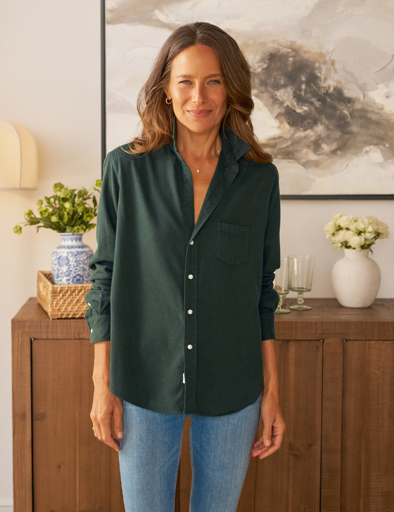 Relaxed Button-Up Shirt 1